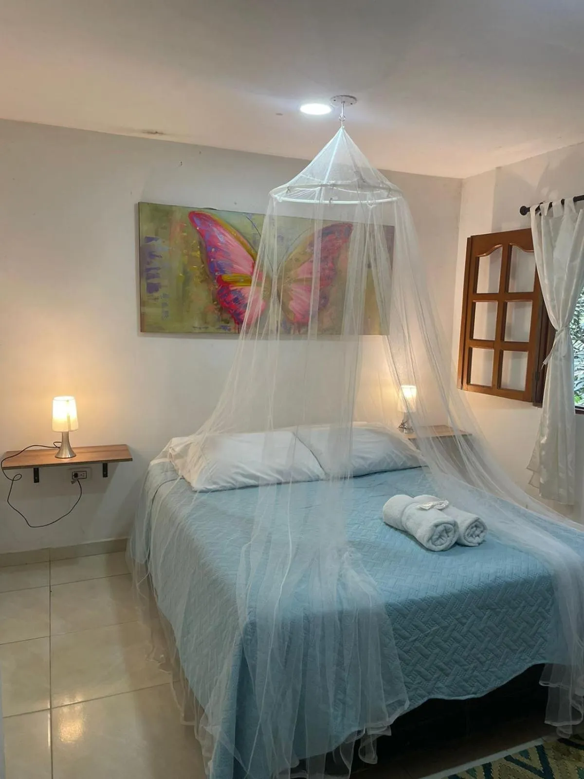 Bed in Colores de la Sierra