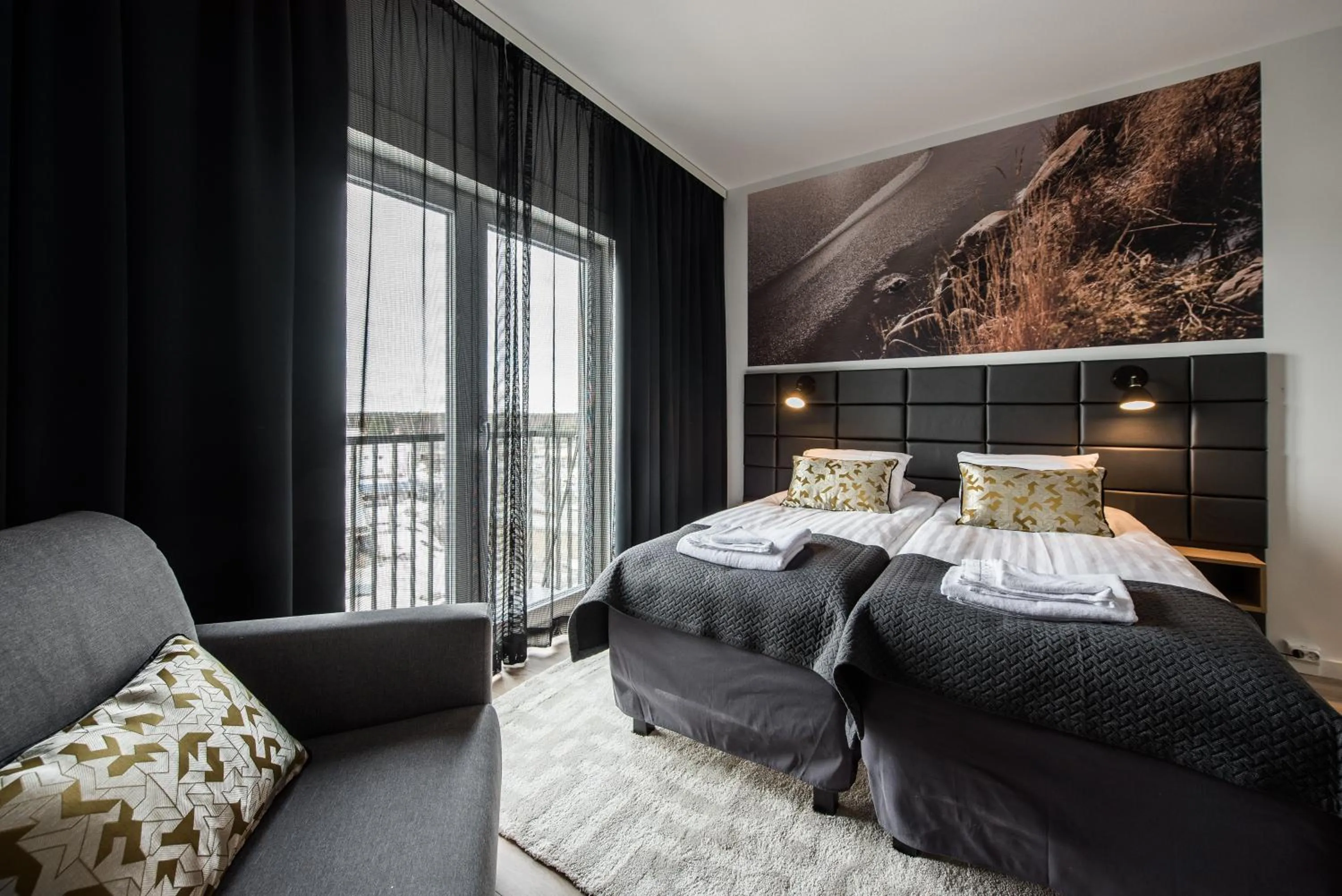 Area and facilities, Bed in Forenom Aparthotel Kempele