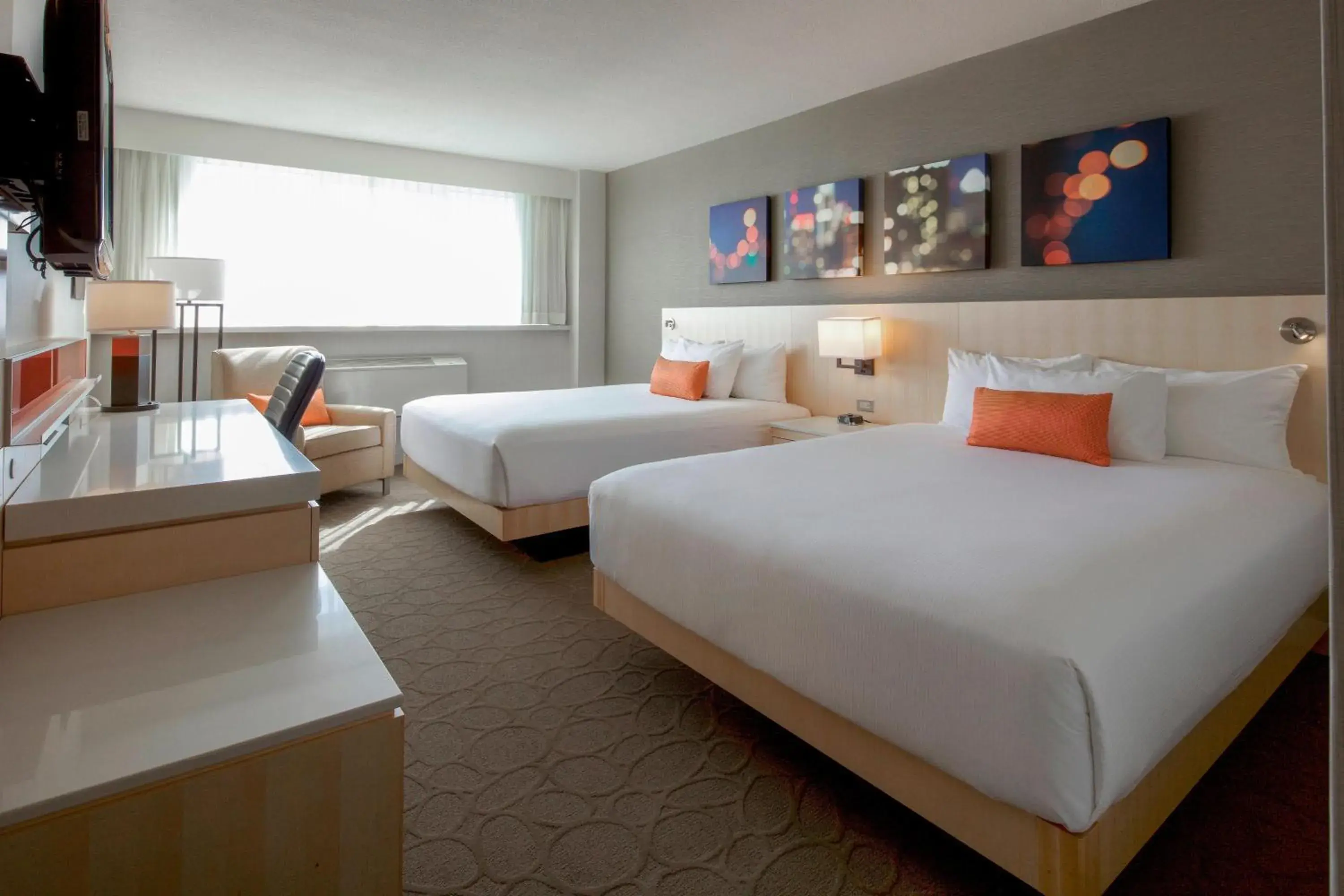 Queen Room with Two Queen Beds in Delta Hotels by Marriott Beausejour Queen Room with Two Queen Beds in Delta Hotels by Marriott Beausejour