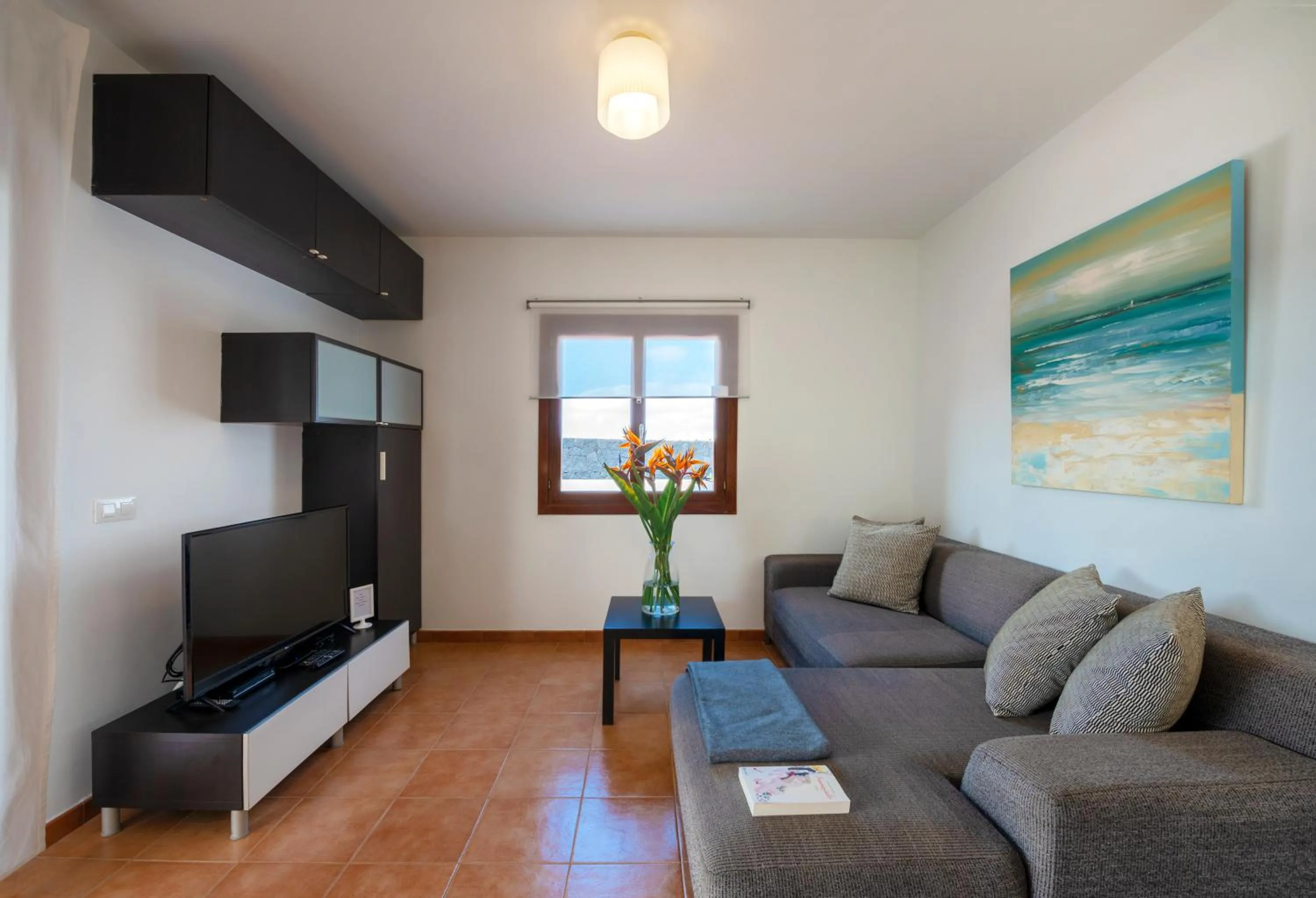 Communal lounge/ TV room in Villas El Partidor