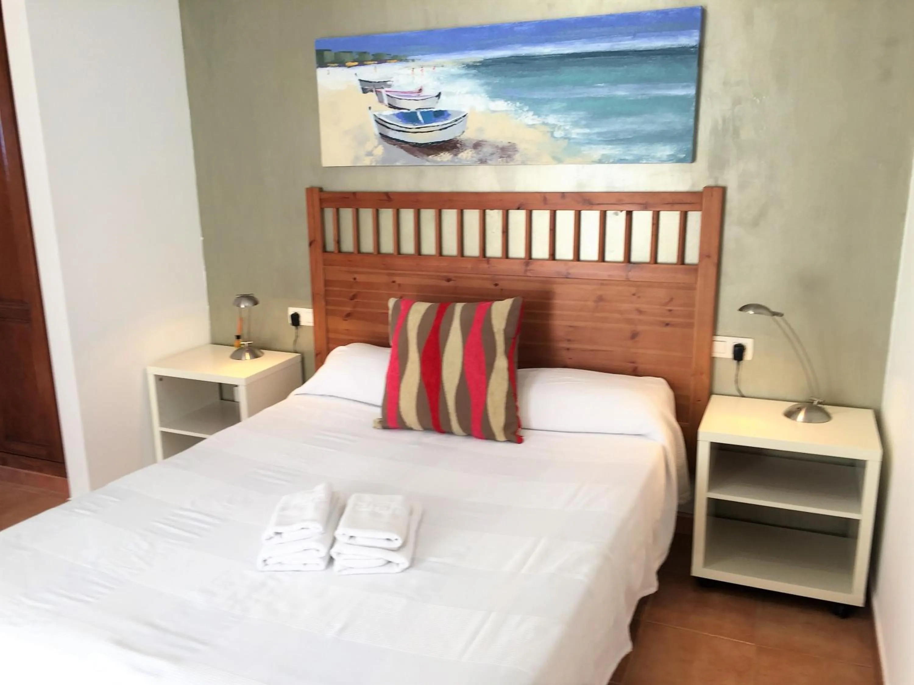 Decorative detail, Bed in Villas El Partidor