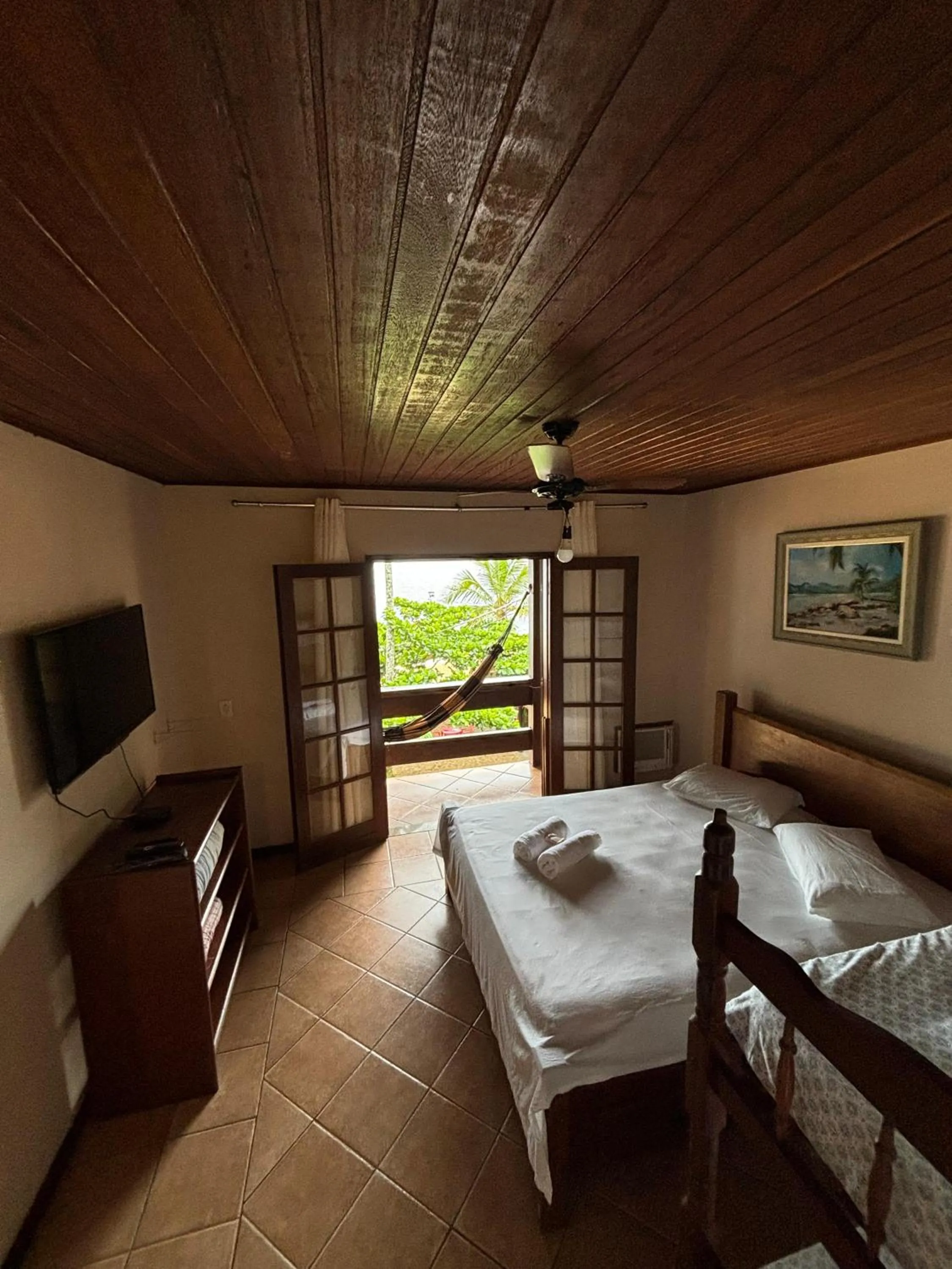 Bed in Pousada Tony Montana