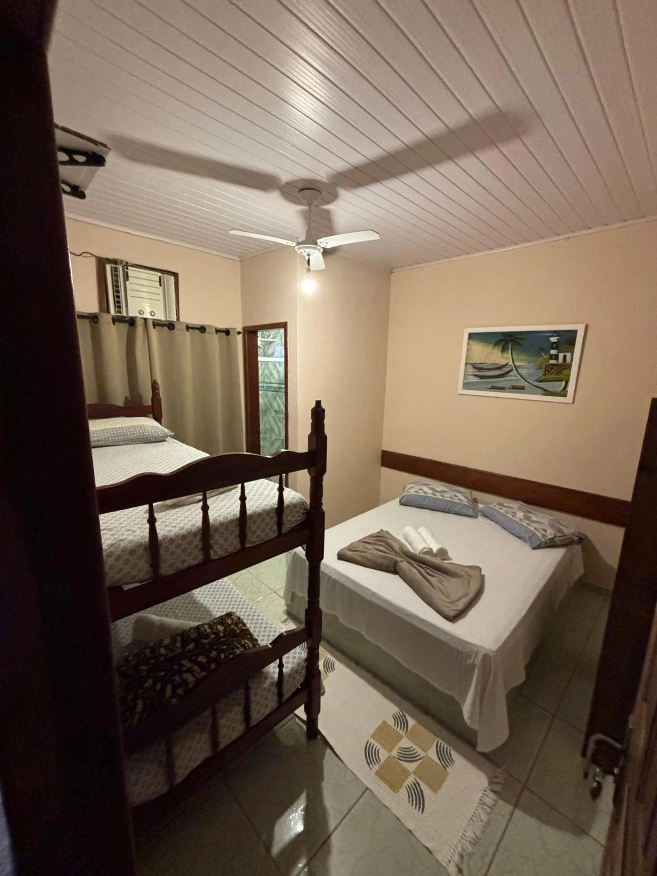 Bed in Pousada Tony Montana