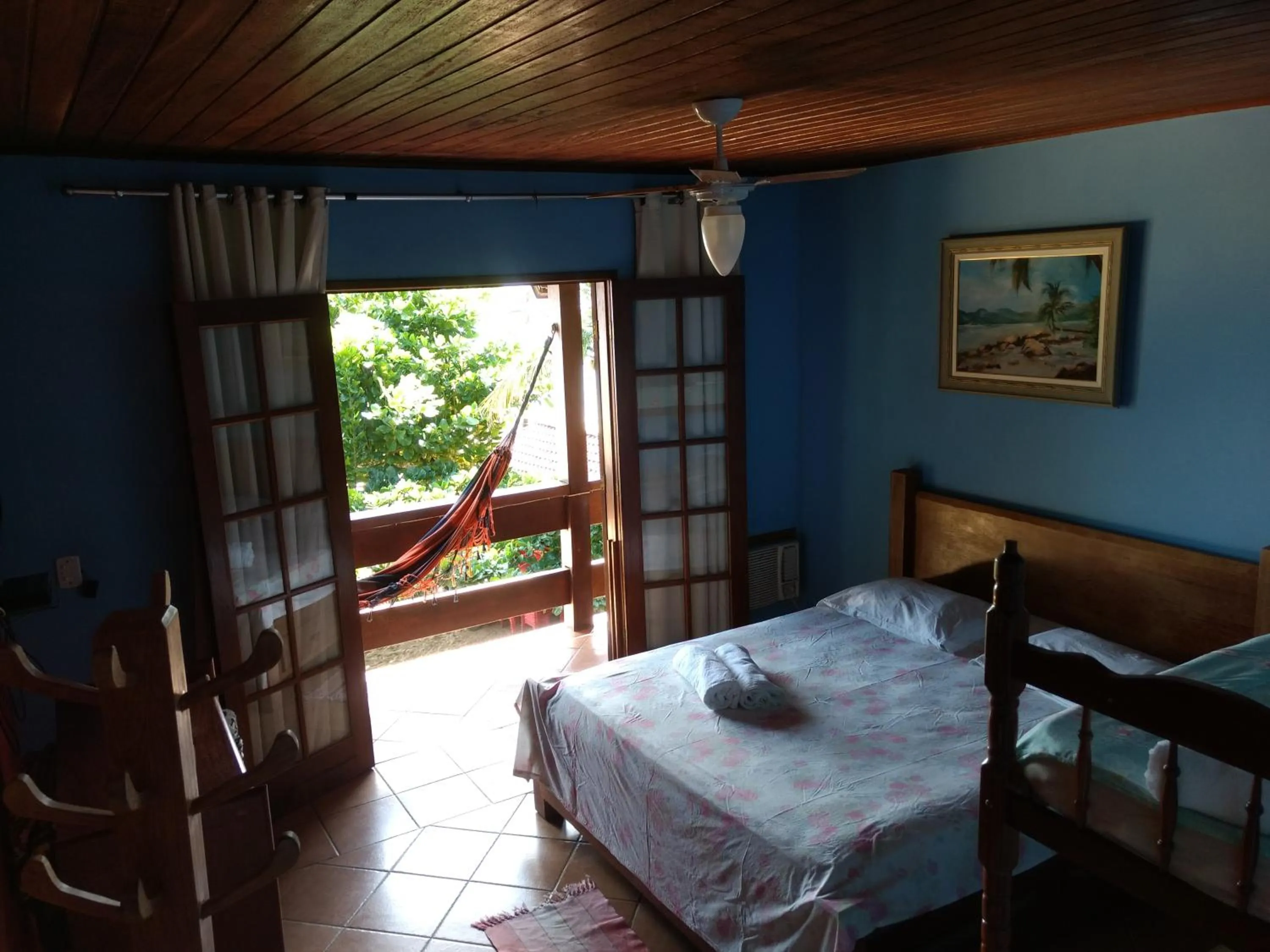 Sea view, Bed in Pousada Tony Montana