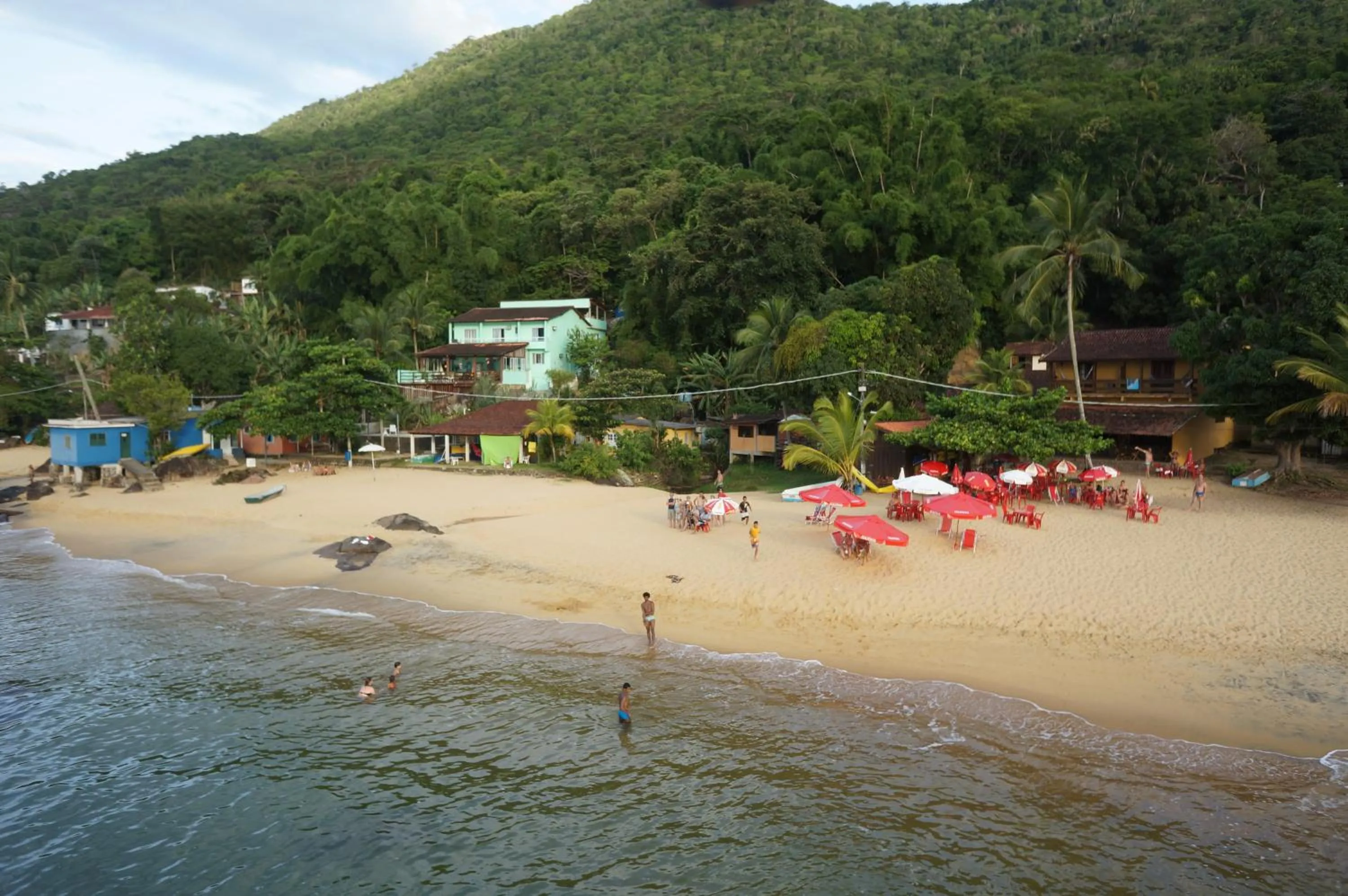 Bird's eye view in Pousada Tony Montana