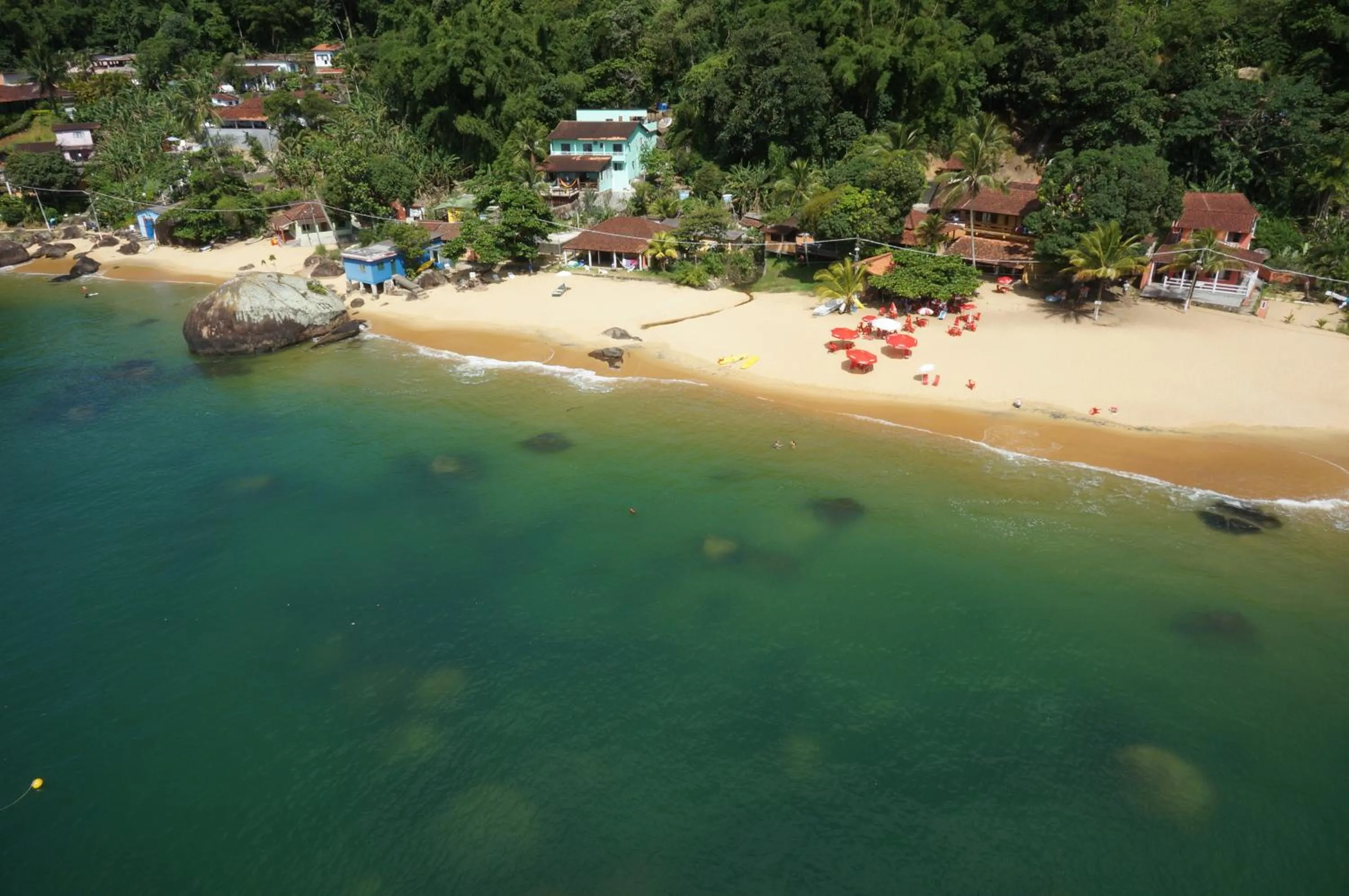 Bird's eye view in Pousada Tony Montana