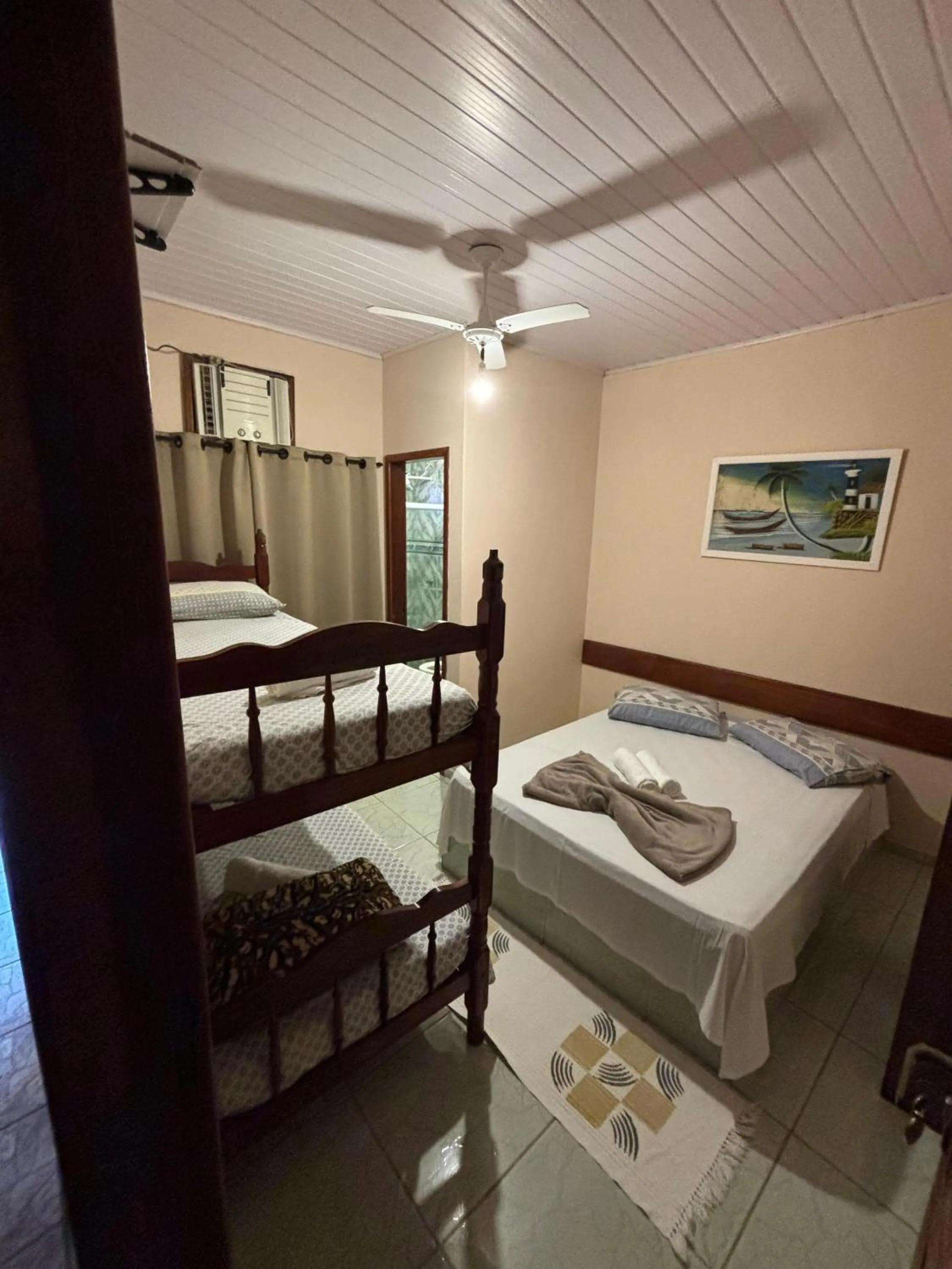 Bed in Pousada Tony Montana