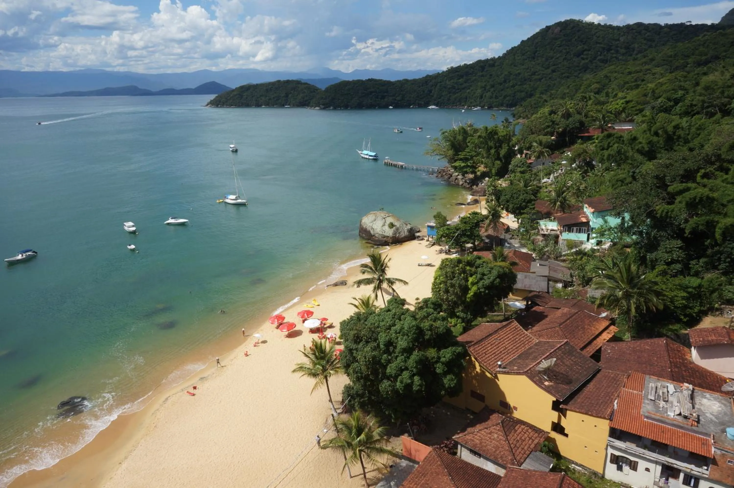 Bird's eye view in Pousada Tony Montana
