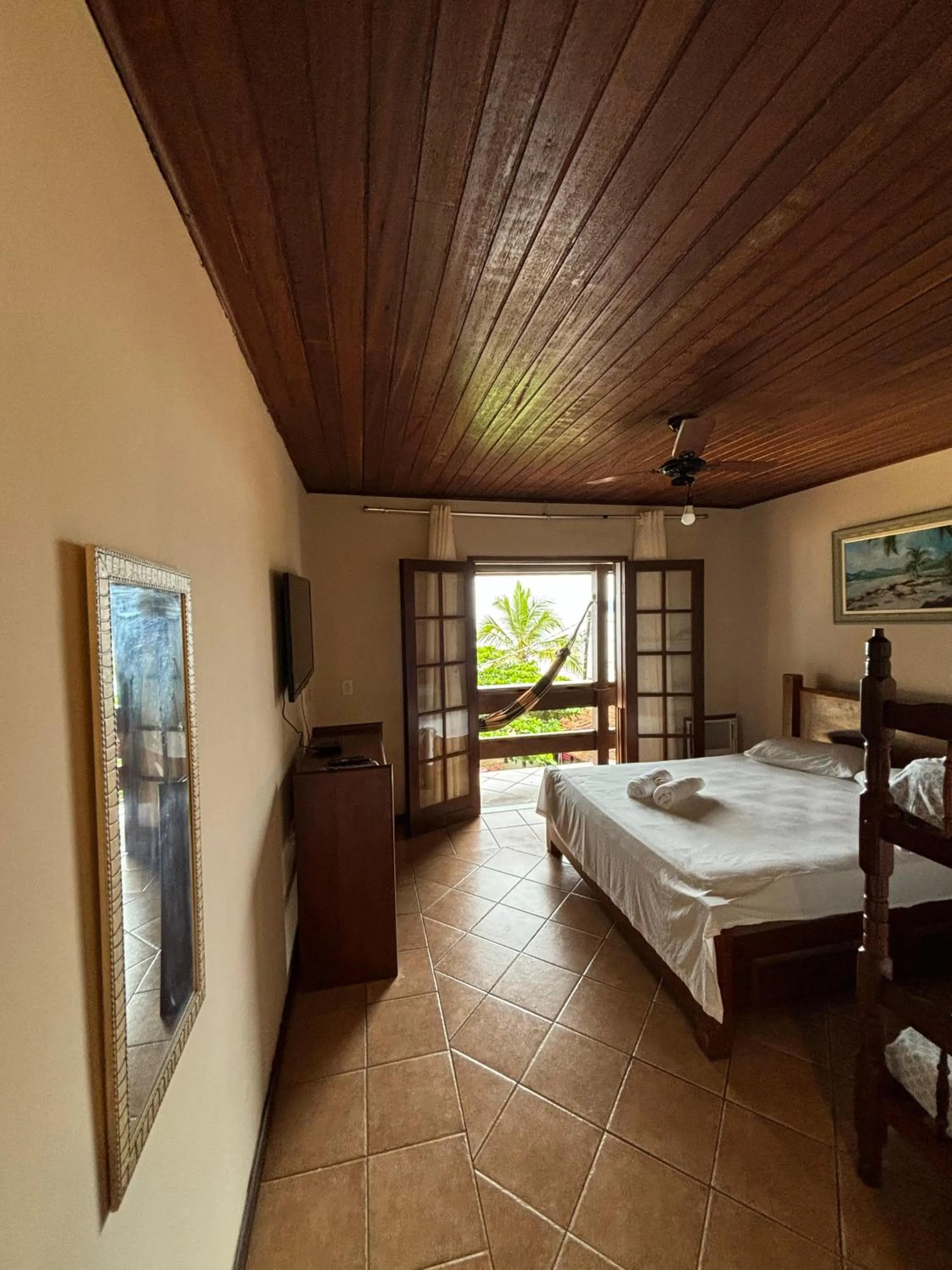 Bed in Pousada Tony Montana