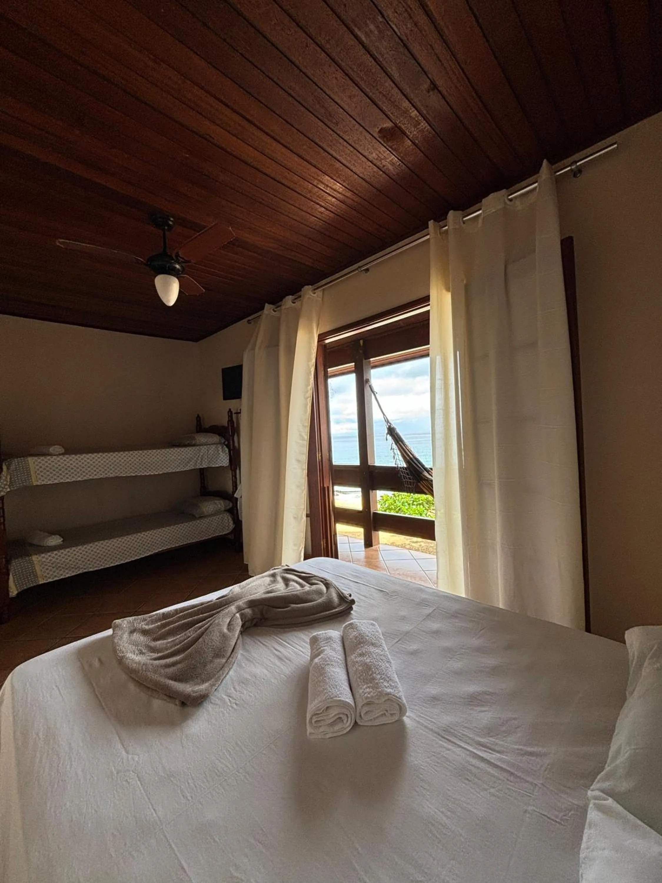 Bed in Pousada Tony Montana
