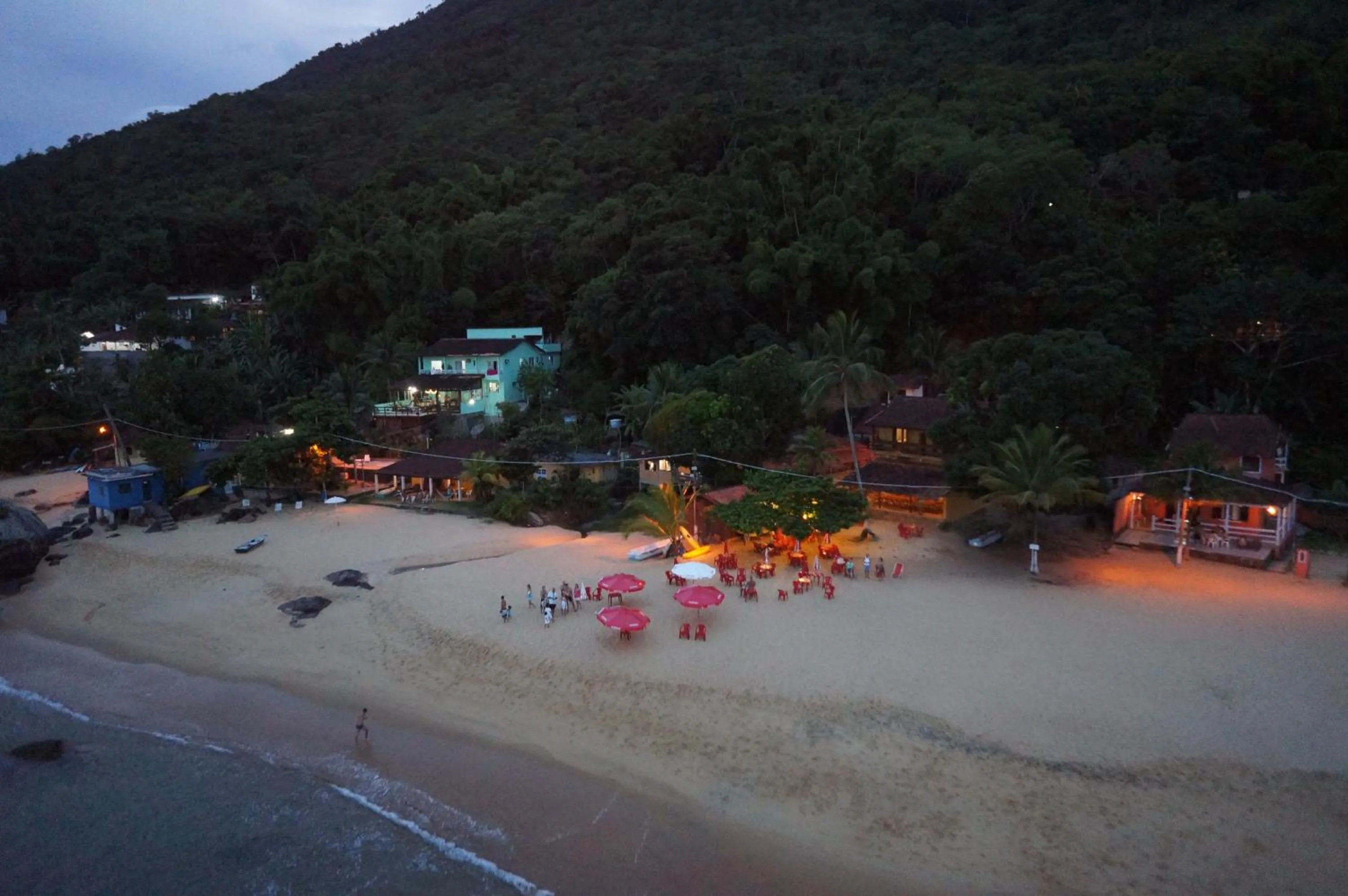 Bird's eye view in Pousada Tony Montana