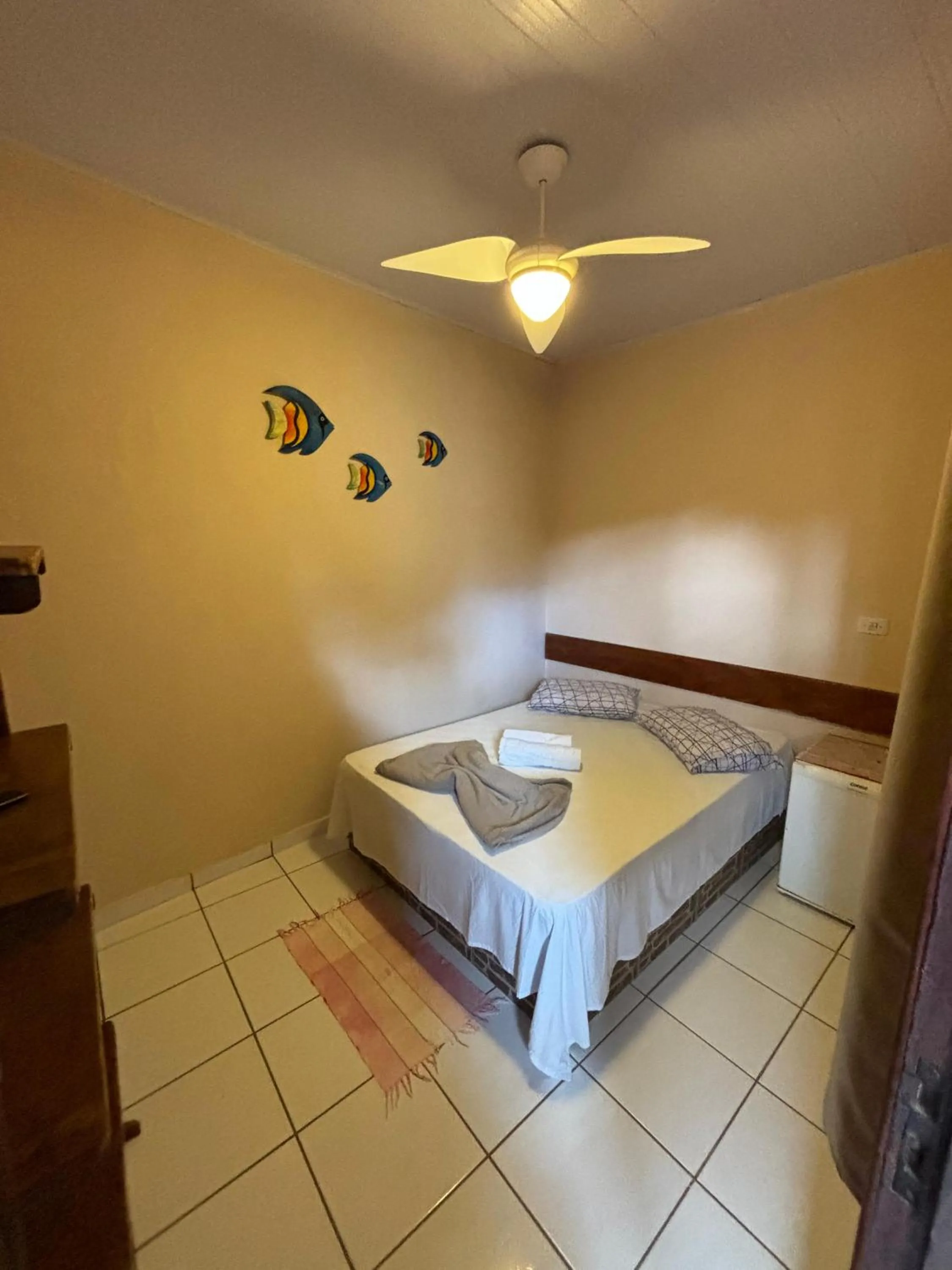 Bed in Pousada Tony Montana