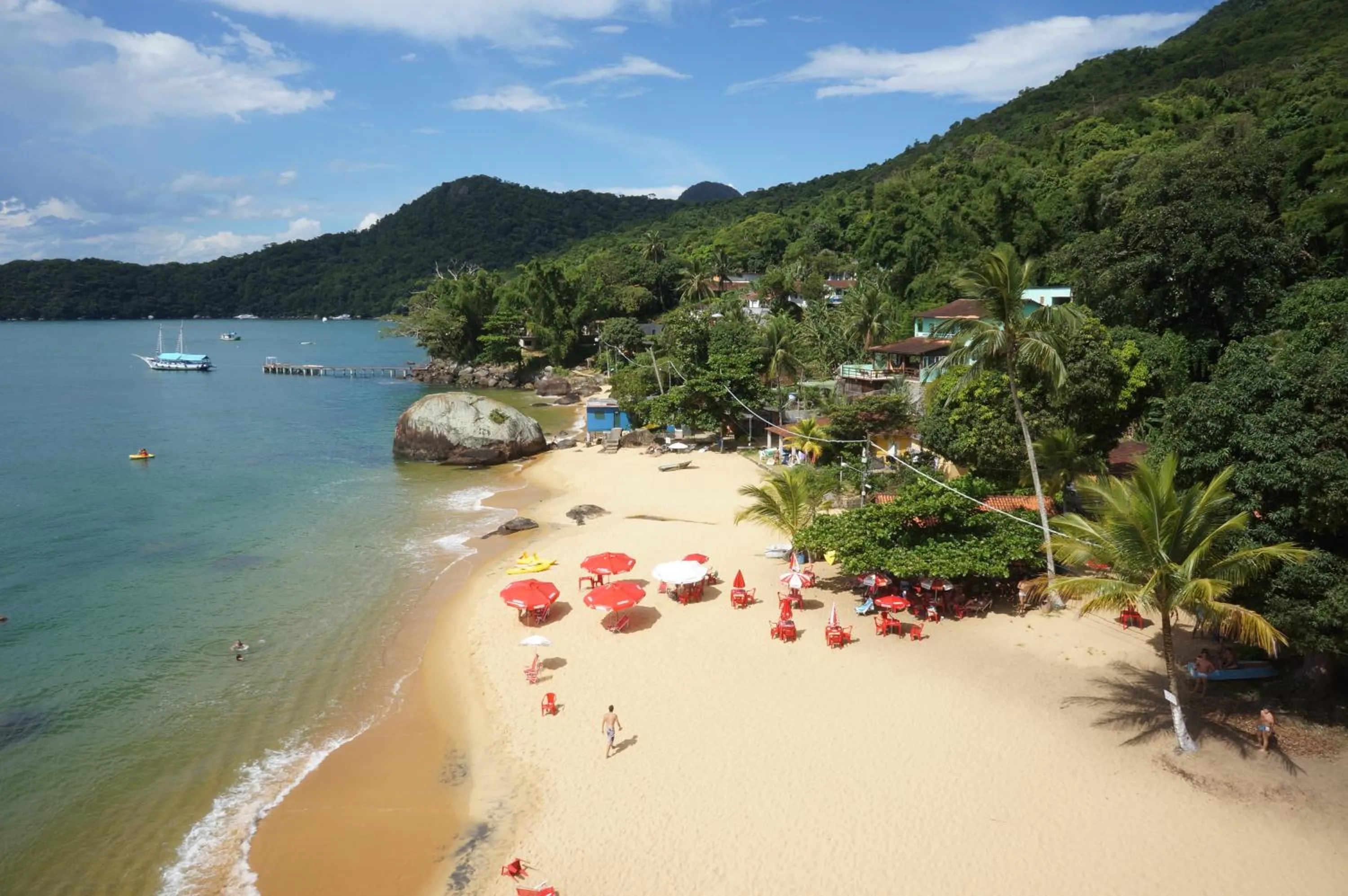 Bird's eye view in Pousada Tony Montana