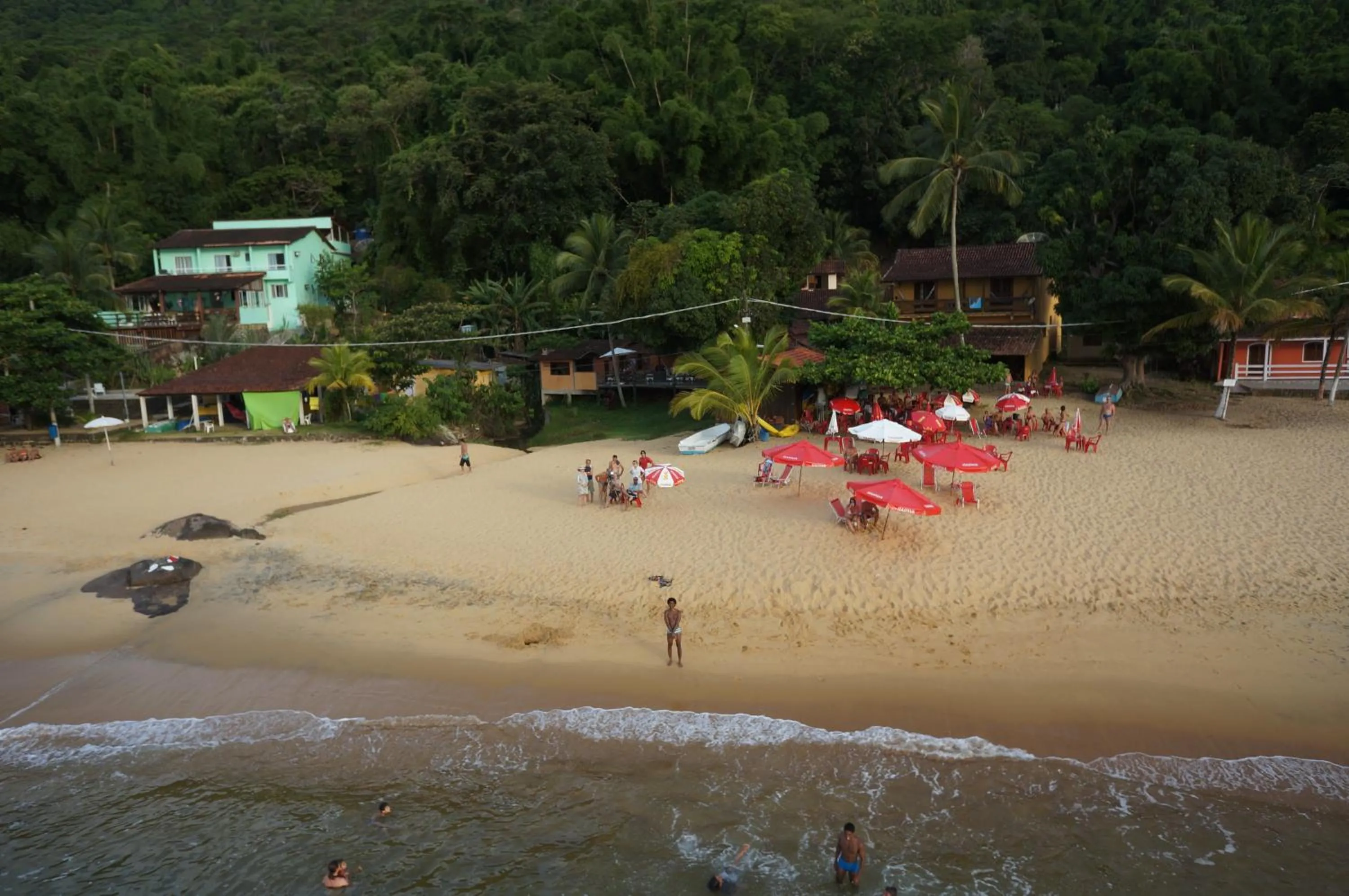 Bird's eye view in Pousada Tony Montana