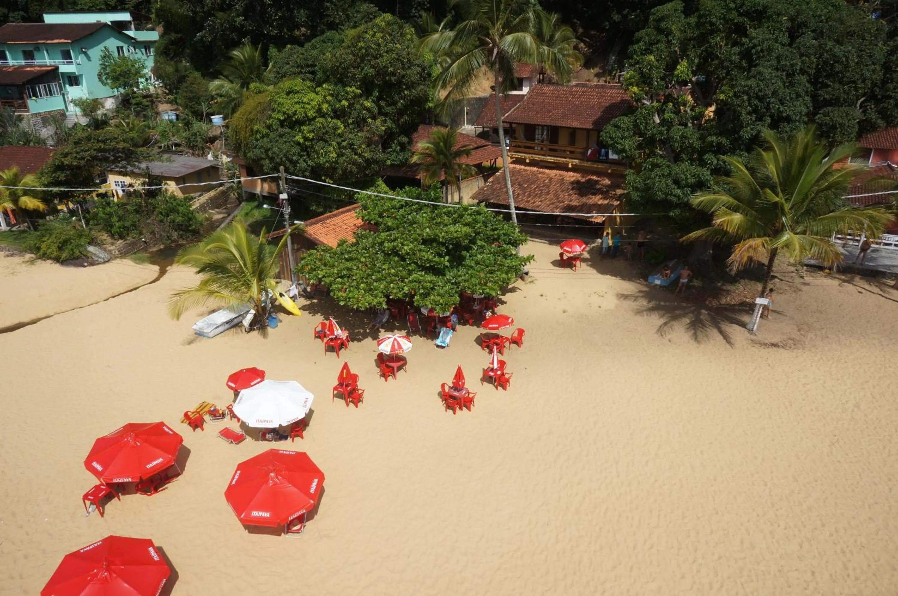 Bird's eye view in Pousada Tony Montana