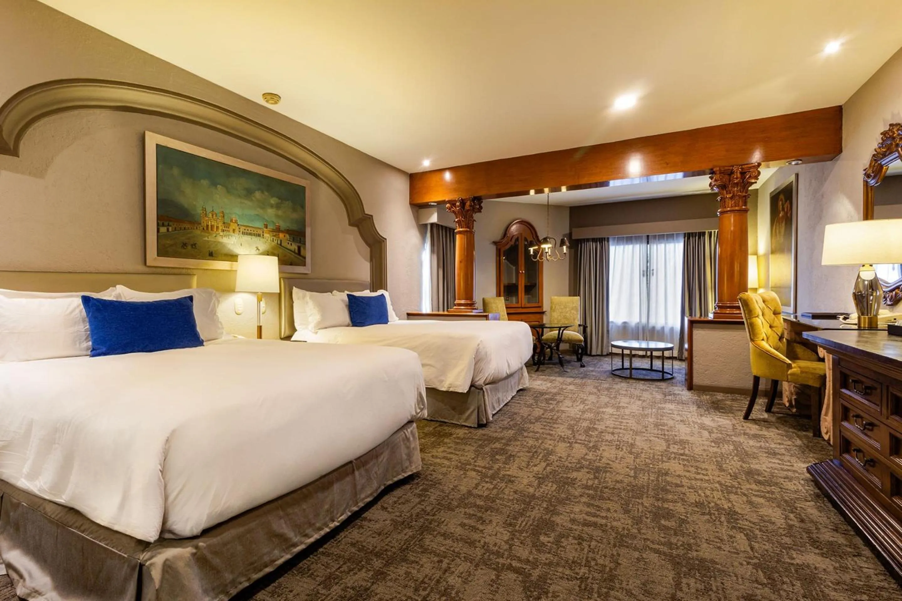 Bedroom, Bed in Quinta Real Guadalajara