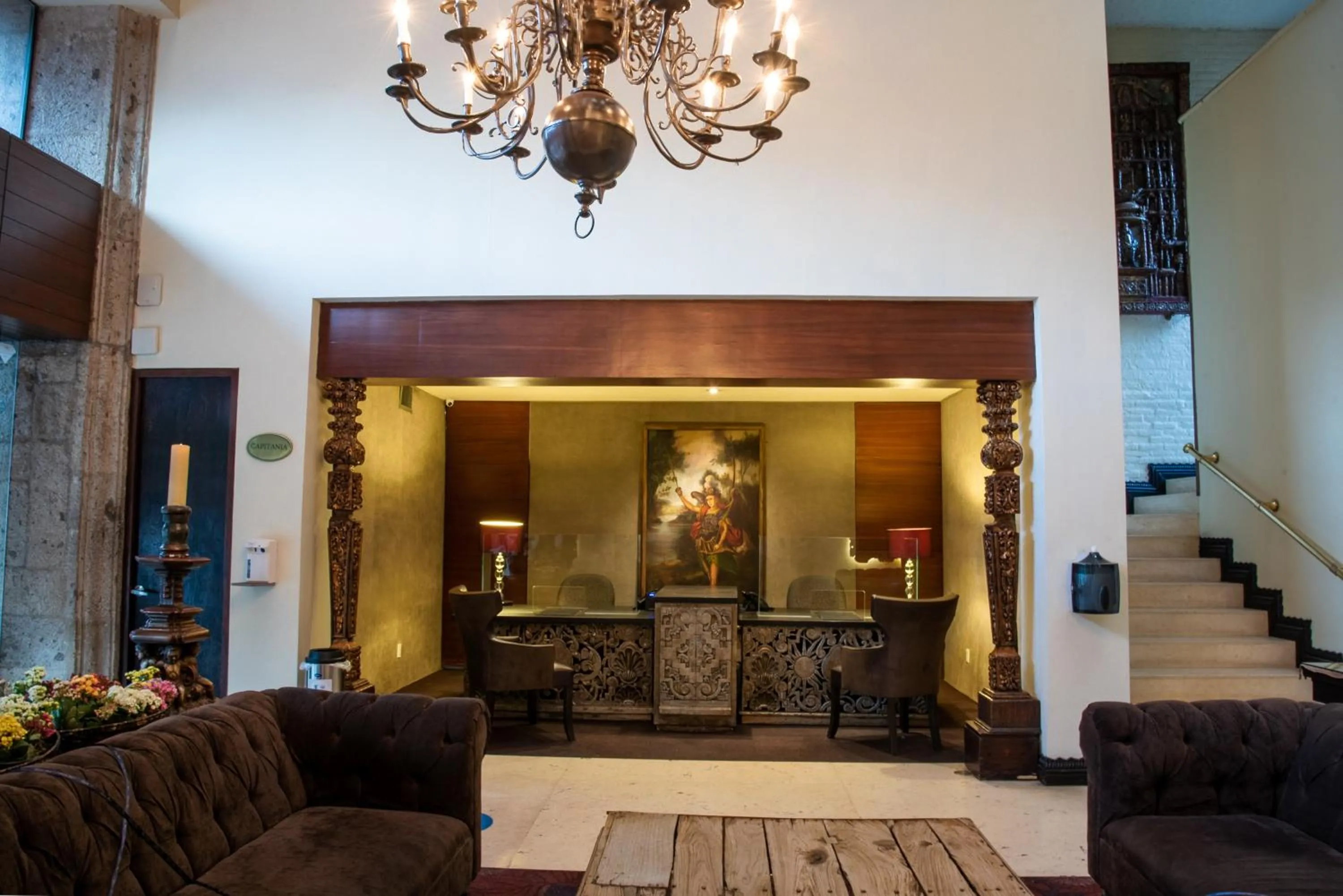 Lobby or reception in Quinta Real Guadalajara