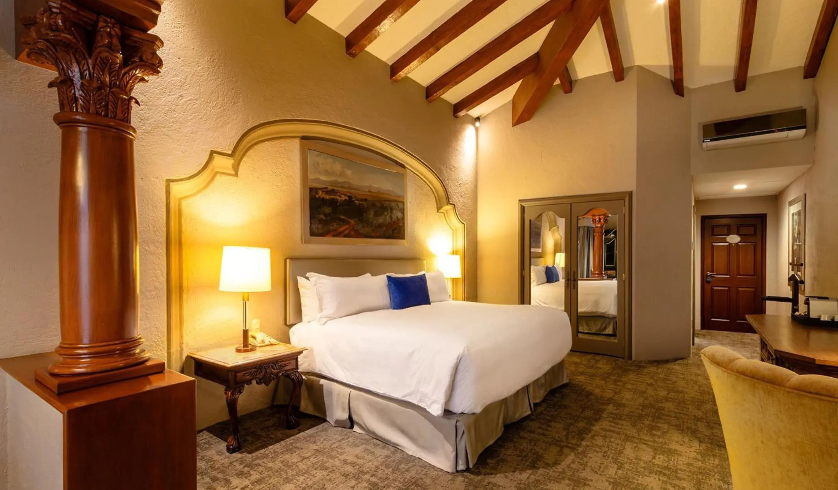 Bedroom, Bed in Quinta Real Guadalajara Bedroom, Bed in Quinta Real Guadalajara