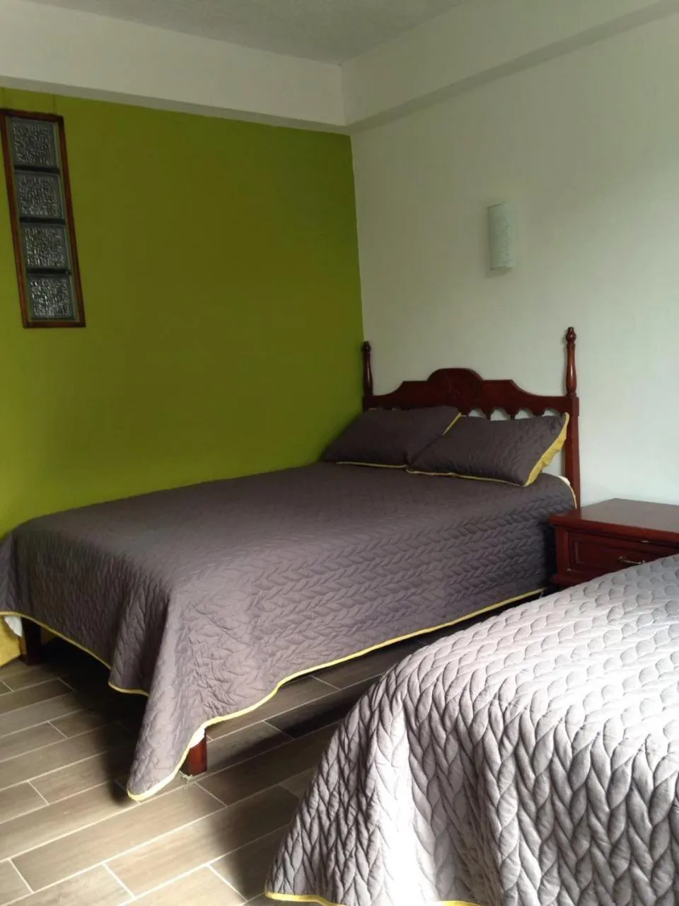 Bed in Hotel Flamingos Colima