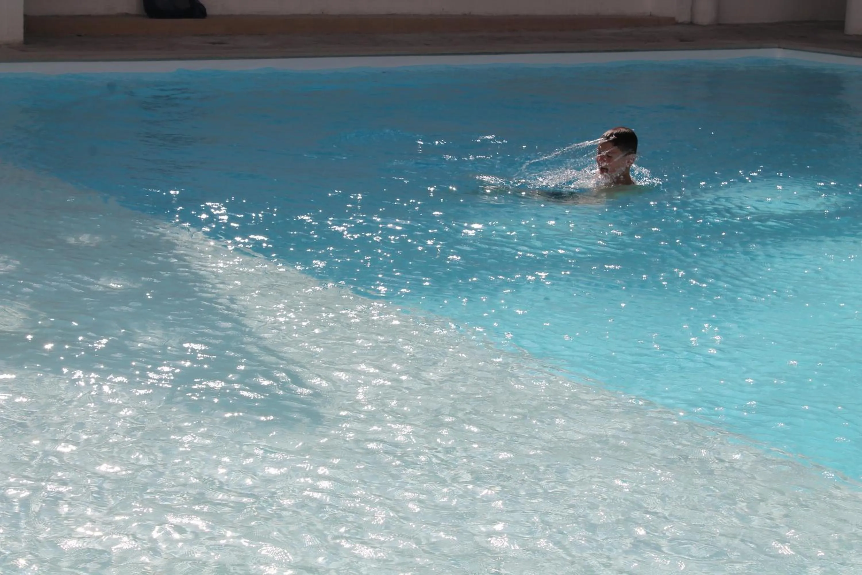 Swimming pool in Seven Suite B&B