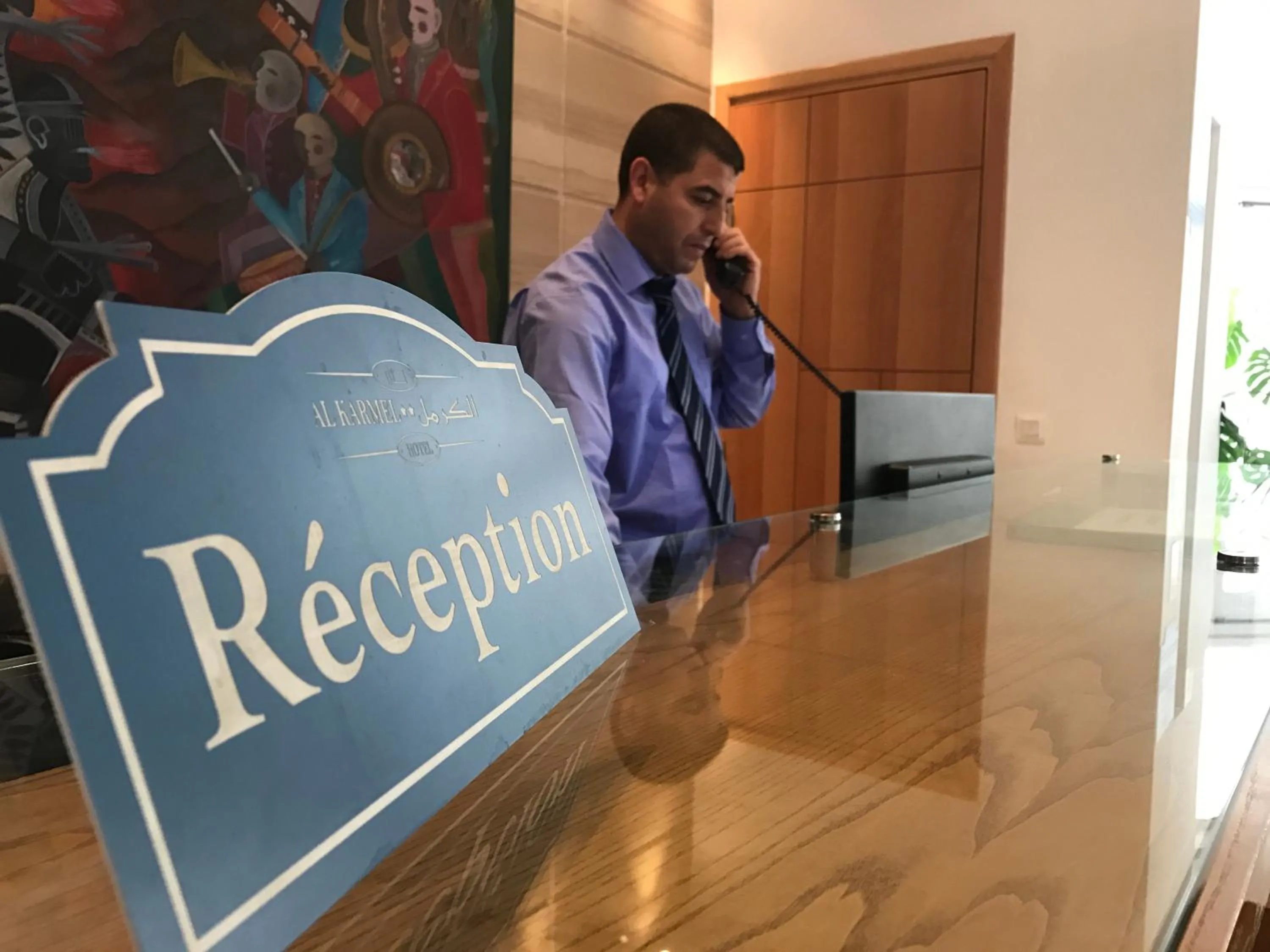 Staff in Hotel AL KARMEL