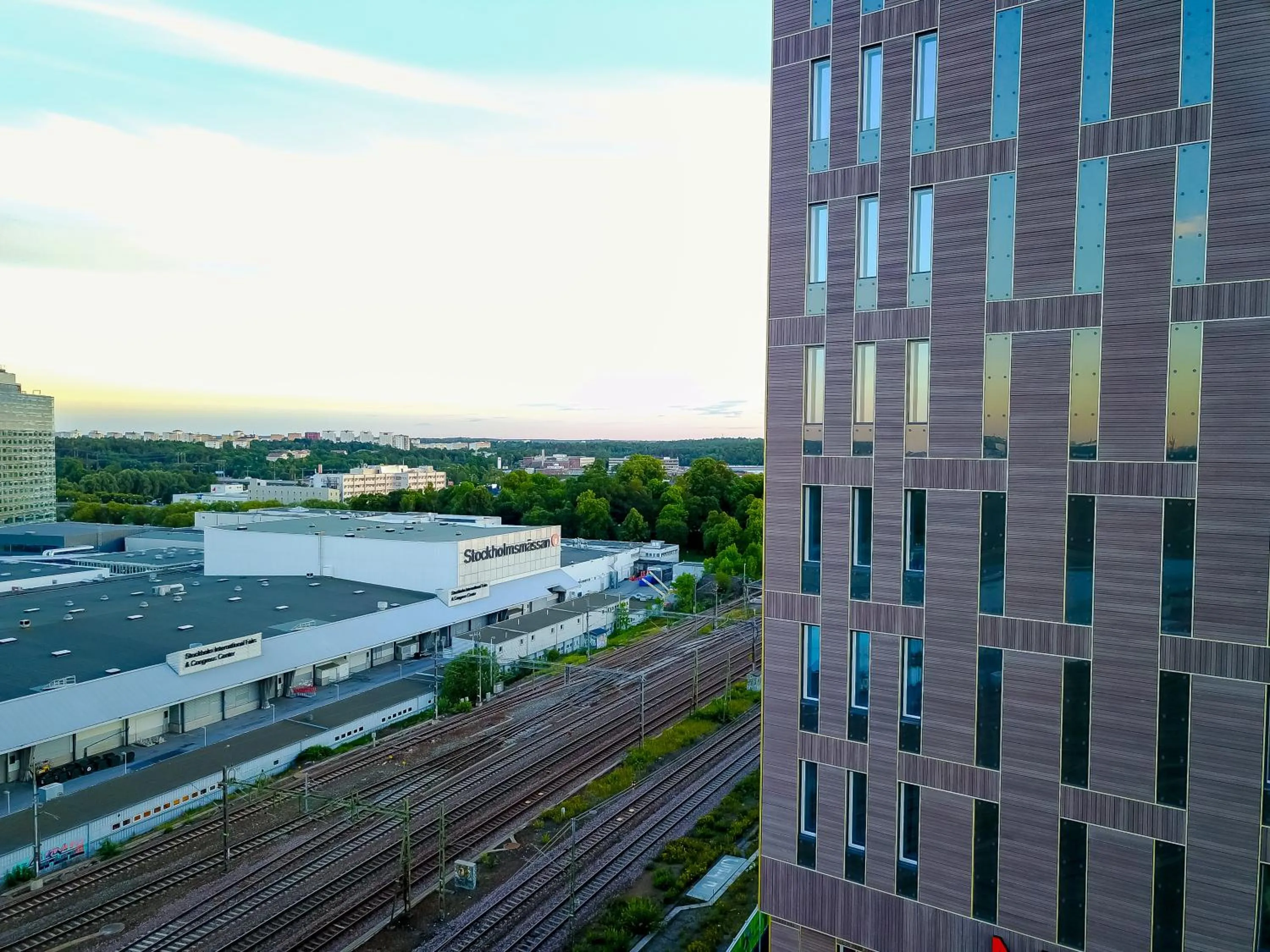 Bird's eye view in ApartDirect Älvsjö