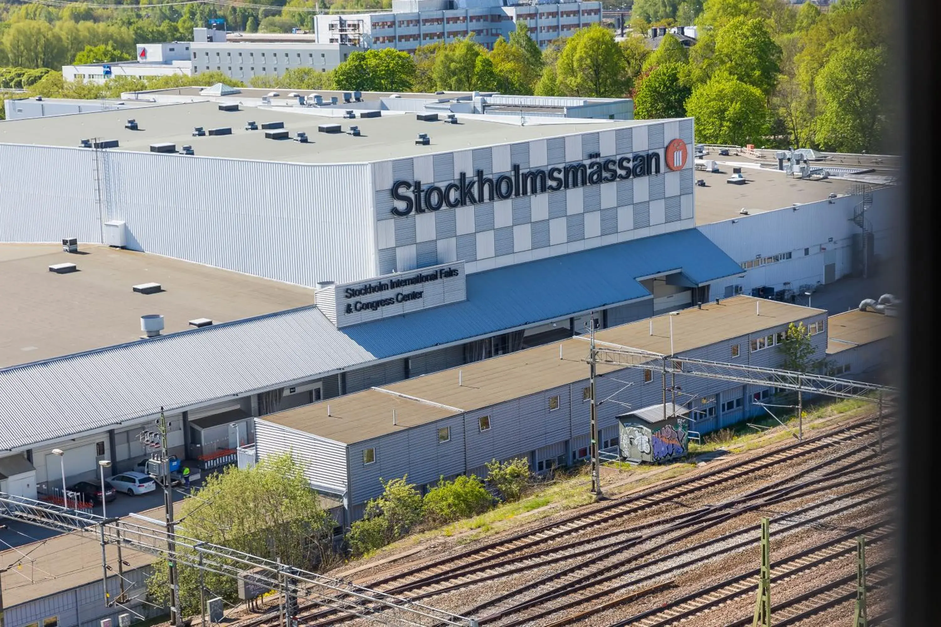 City view in ApartDirect Älvsjö City view in ApartDirect Älvsjö