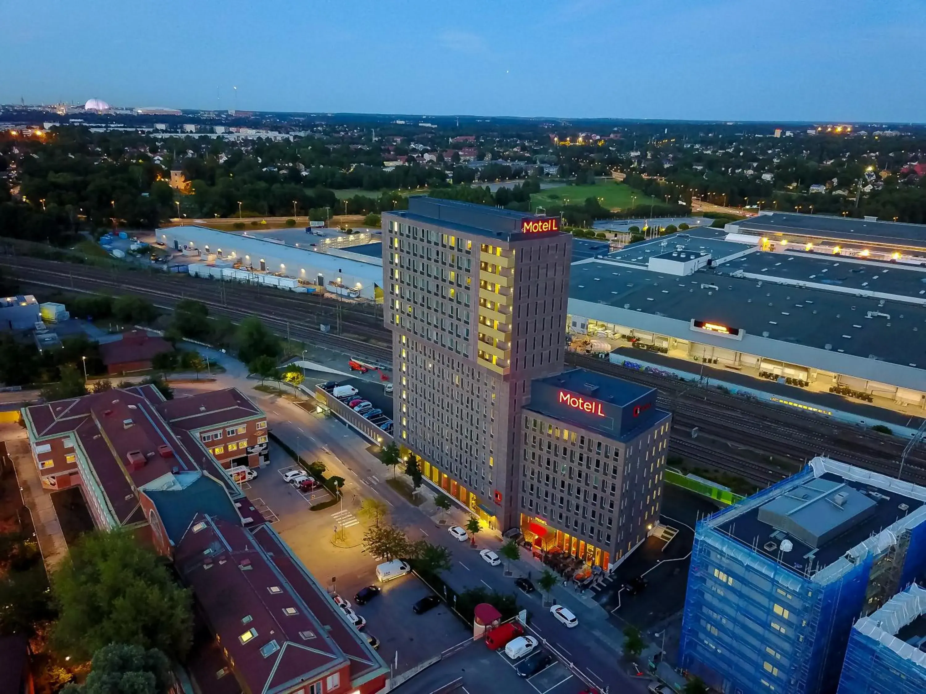 Bird's eye view in ApartDirect Älvsjö Bird's eye view in ApartDirect Älvsjö