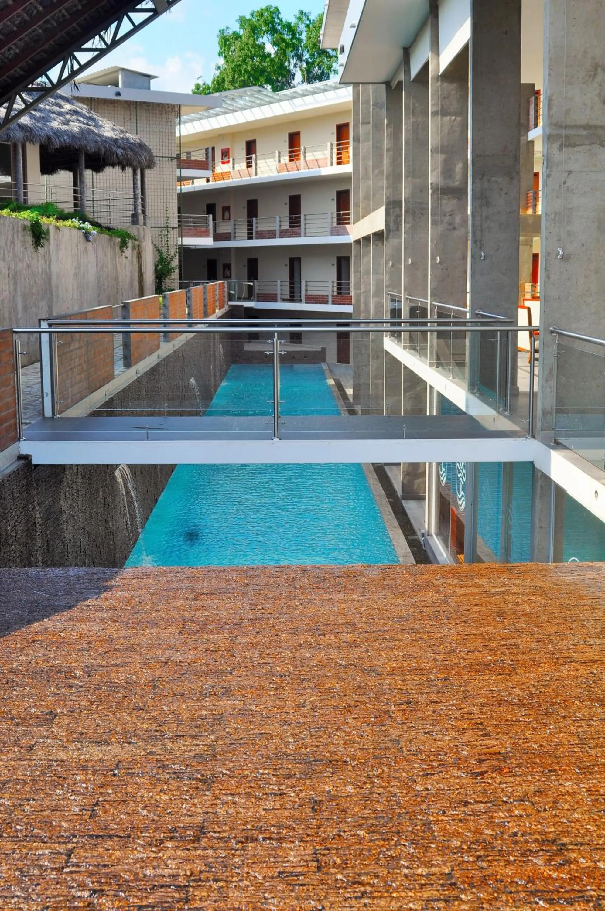 Swimming pool in Gran Hotel de Lago - Shushufindi