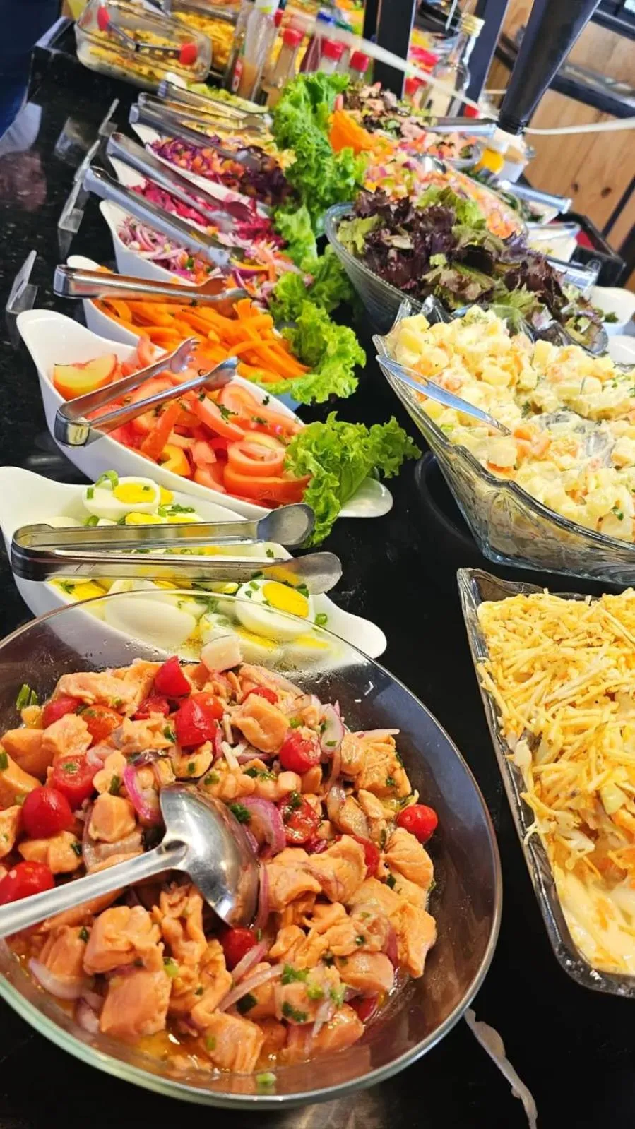 Restaurant/places to eat in Pak Suítes Hotel