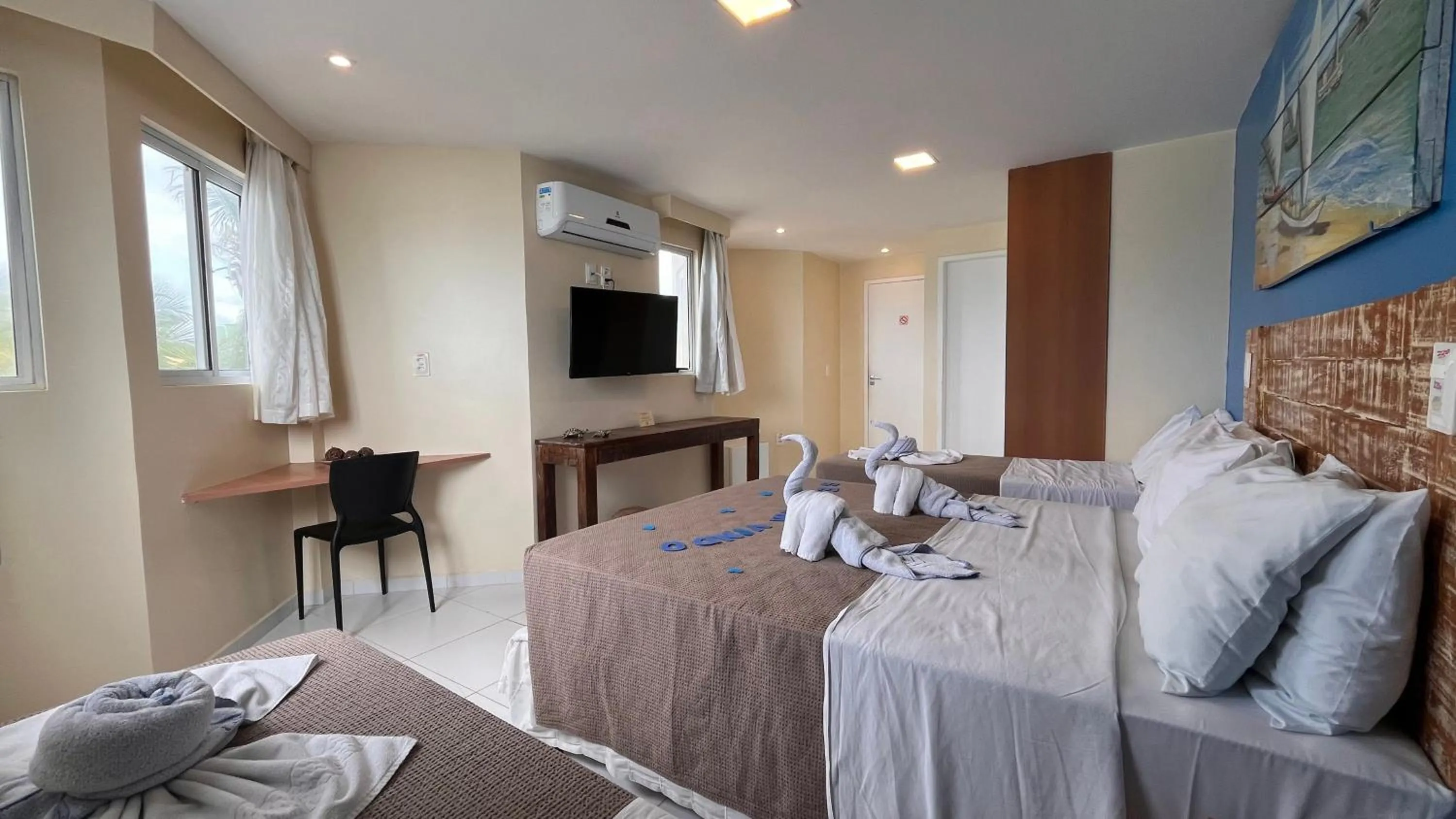 Bed in Pousada Maria Bonita Porto De Galinhas