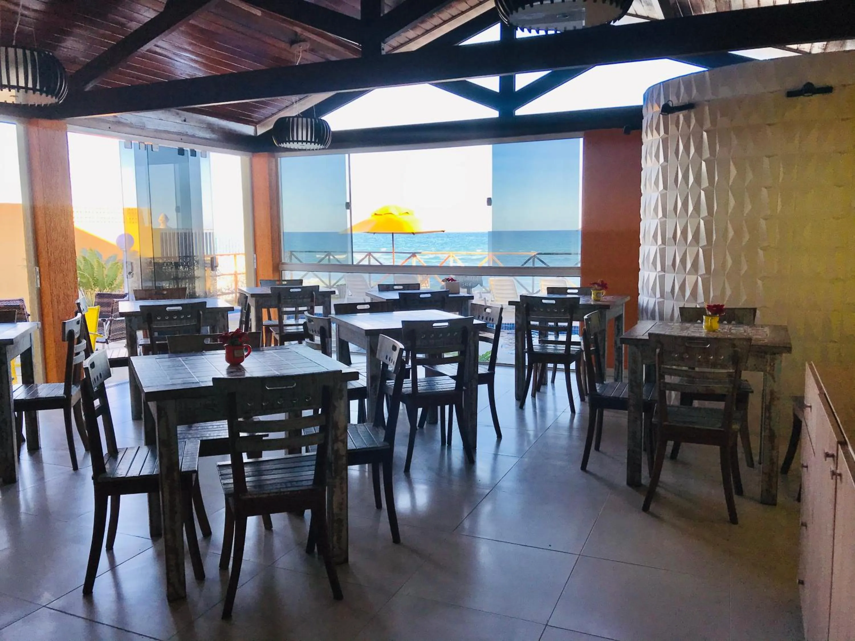 Restaurant/places to eat in Pousada Maria Bonita Porto De Galinhas