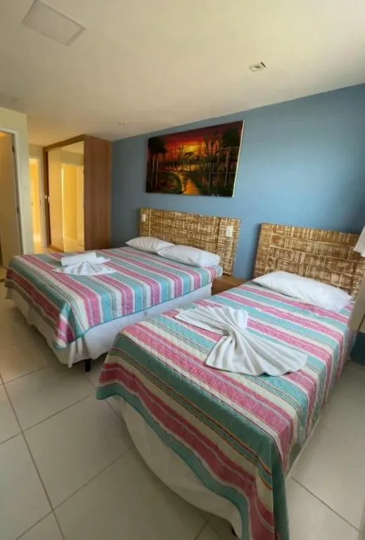 Bed in Pousada Maria Bonita Porto De Galinhas