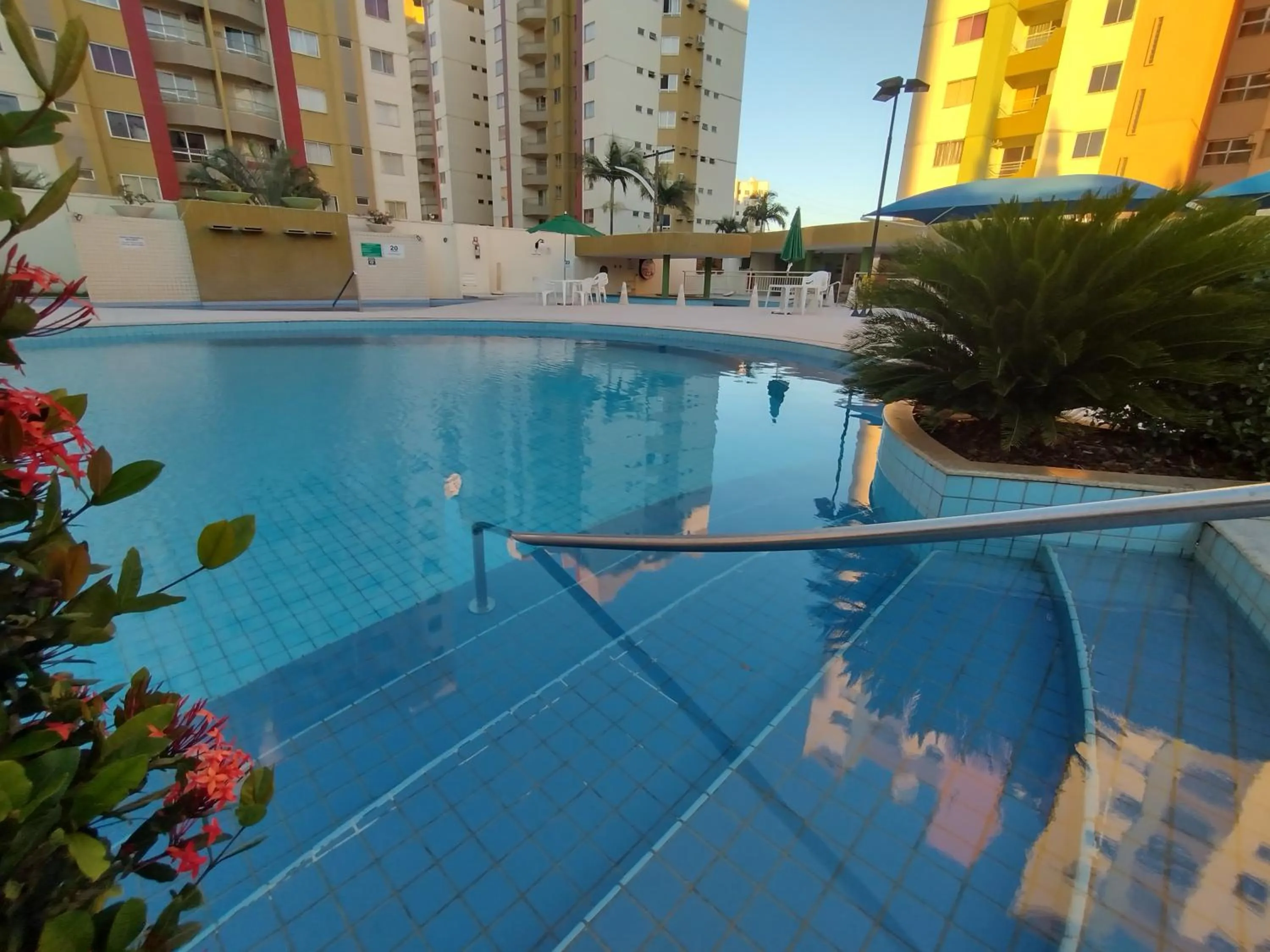 Swimming pool in Vitória das Thermas Caldas Novas - ACHEI FERIAS - Com Roupa de Cama