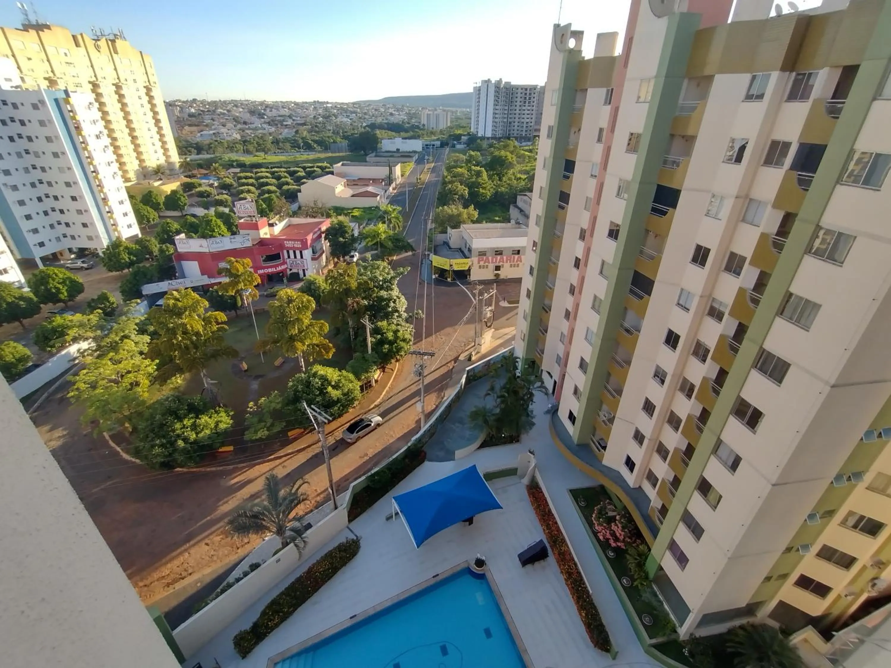 Bird's eye view in Vitória das Thermas Caldas Novas - ACHEI FERIAS - Com Roupa de Cama