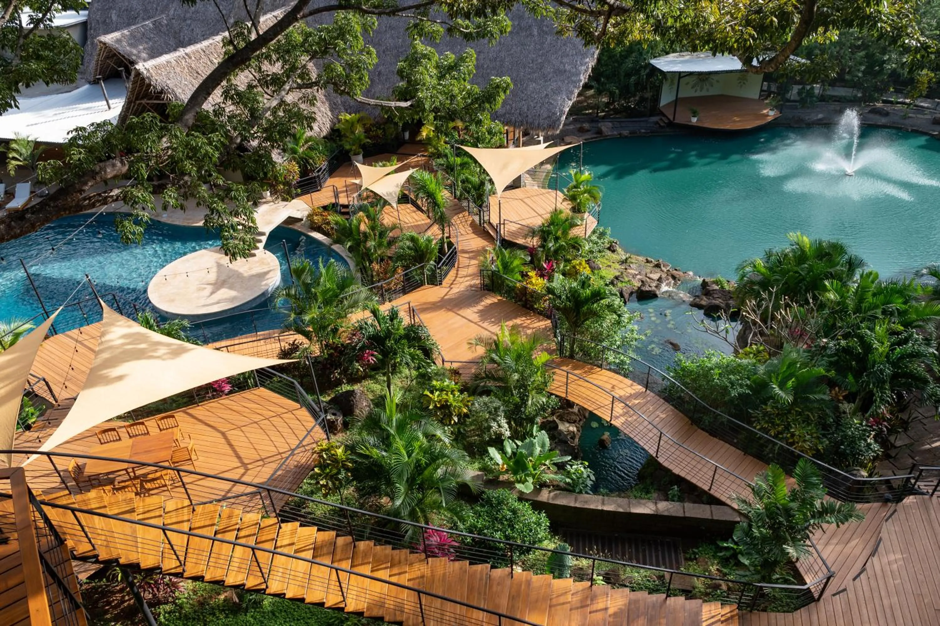 Swimming pool in TreeCasa Hotel & Resort Nicaragua