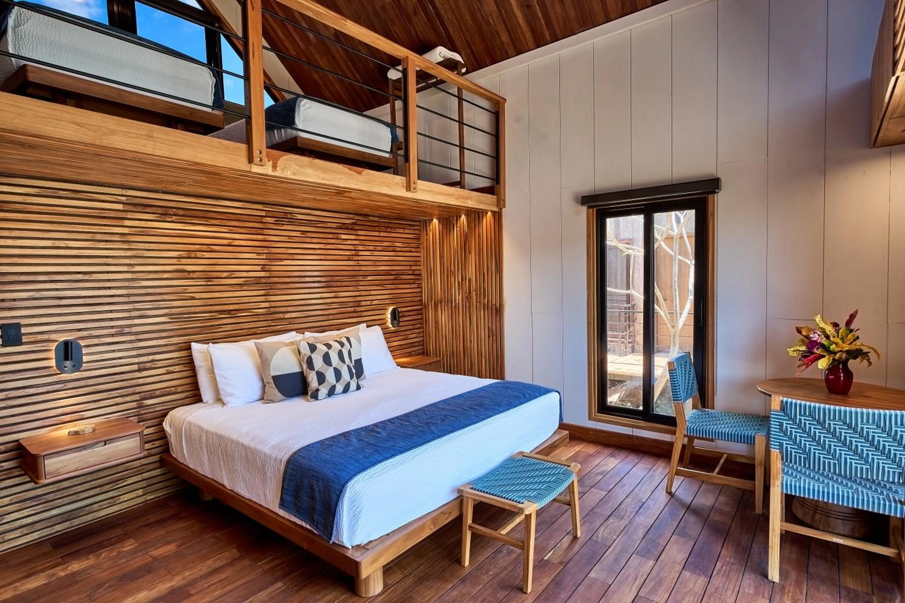 Bed in TreeCasa Hotel & Resort Nicaragua