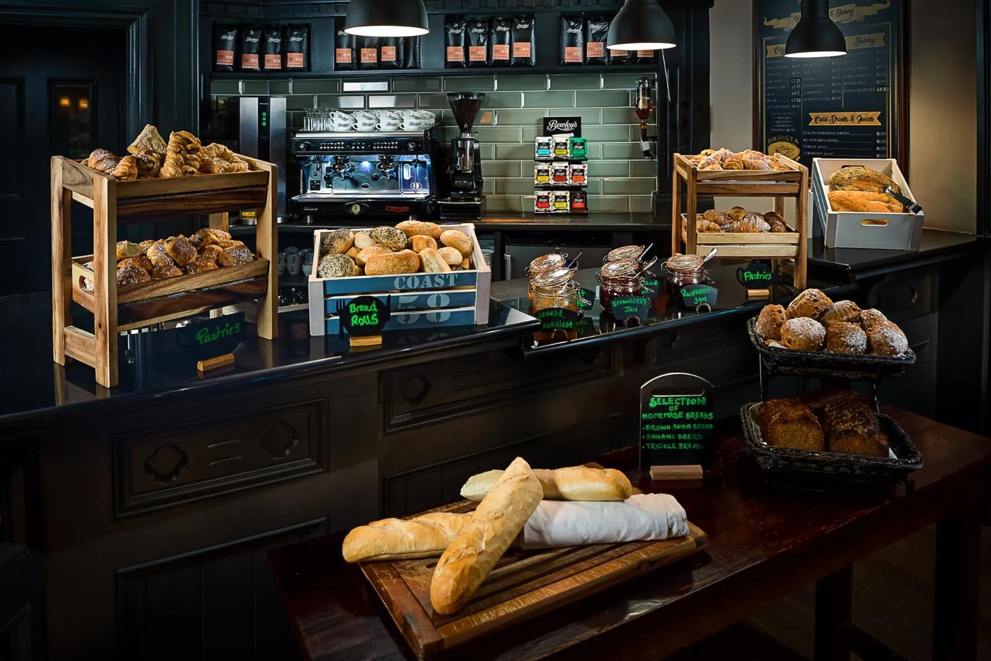 Buffet breakfast in Kilmurry Lodge Hotel