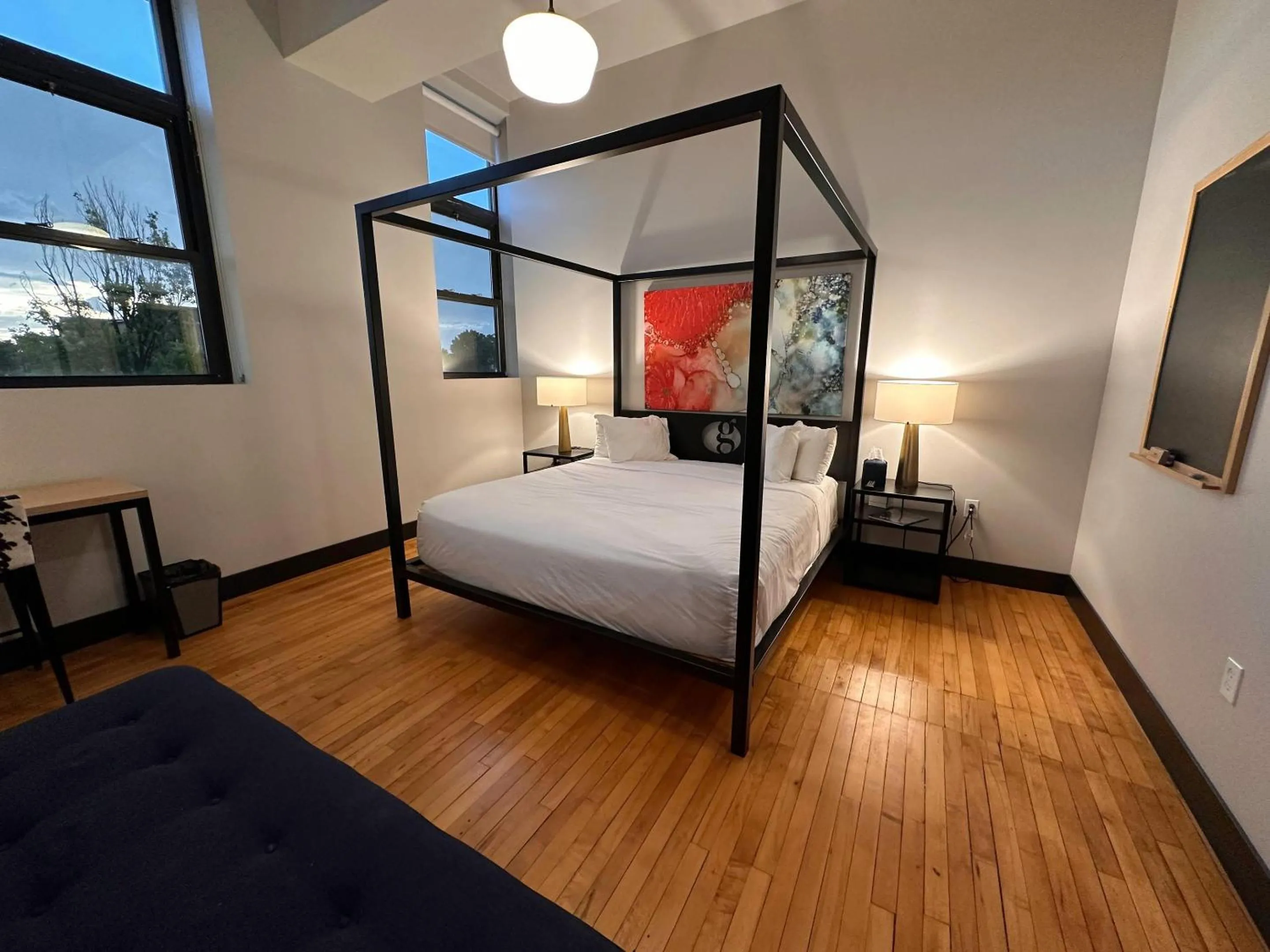 Bedroom, Bed in Hotel Grinnell, Ascend Hotel Collection