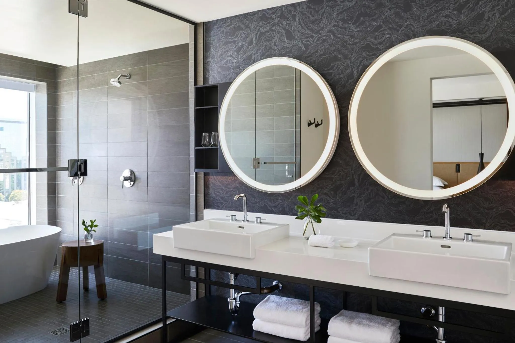 Bathroom in Kimpton Sawyer Hotel by IHG