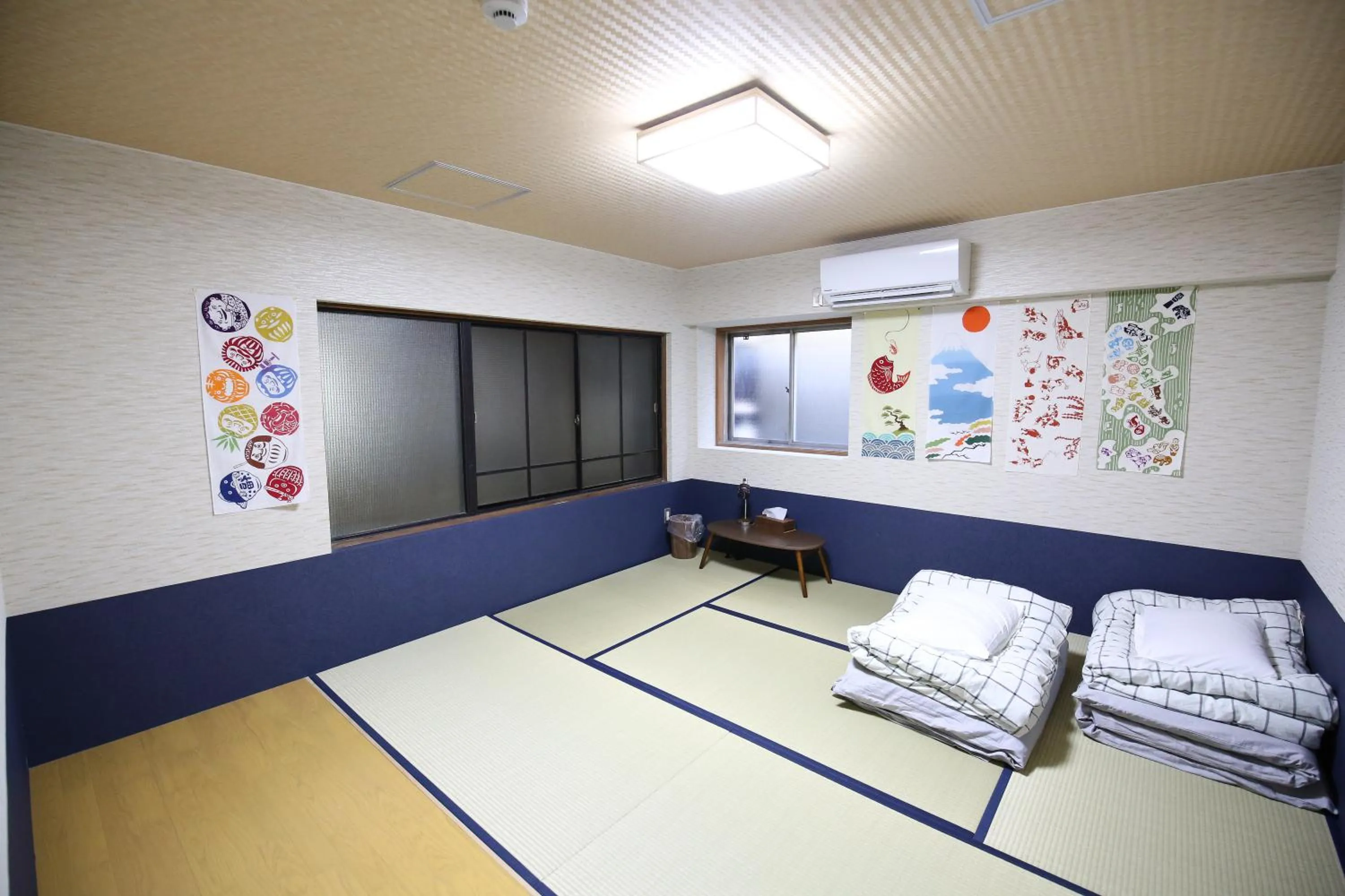 Bed in Hibari House Guest house