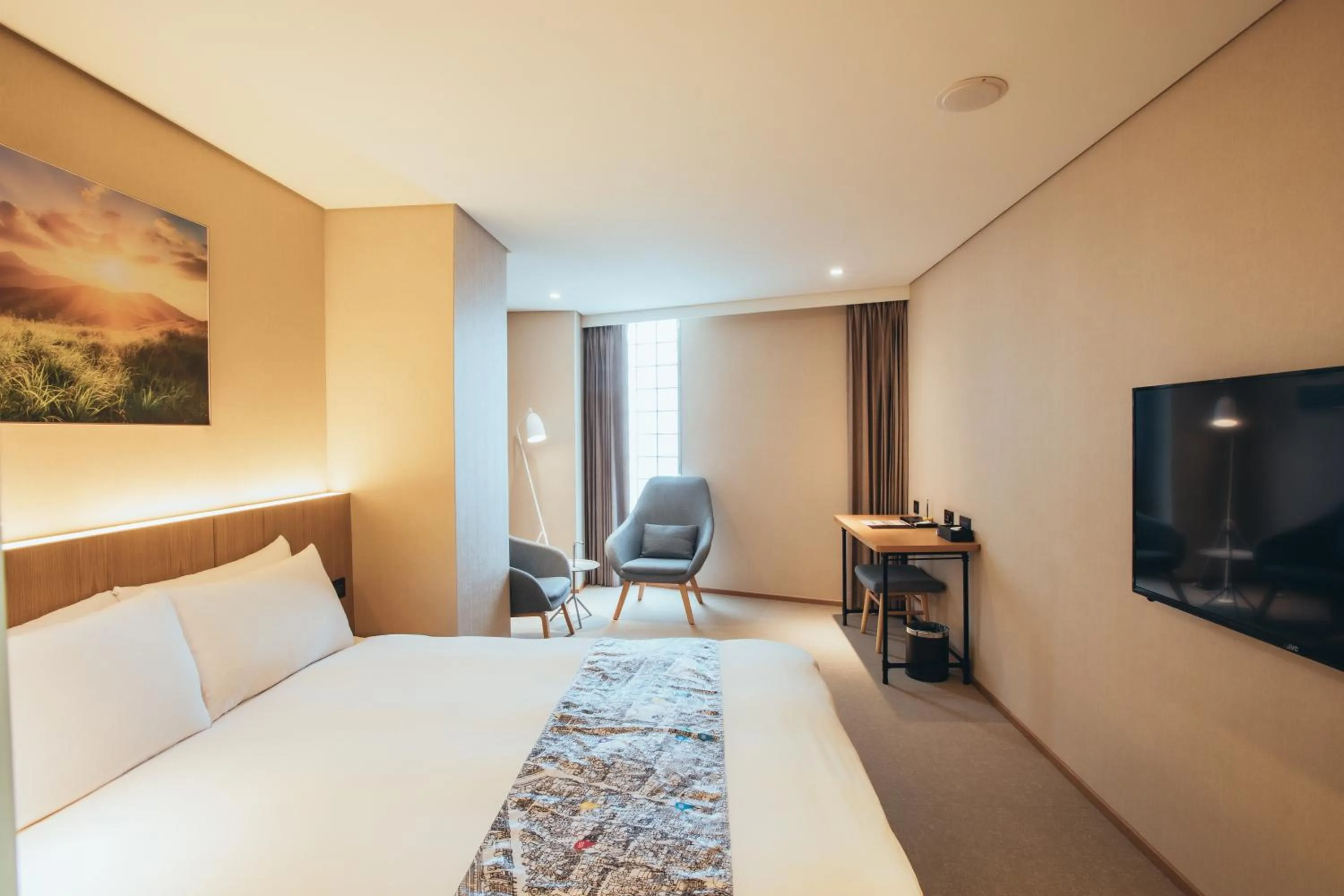 Photo of the whole room, Bed in Mega Hotel