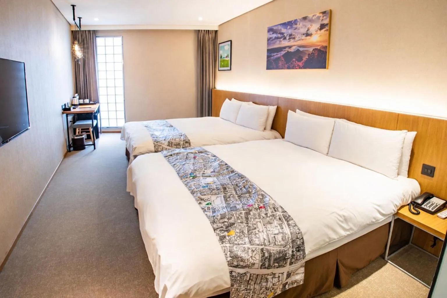 Photo of the whole room, Bed in Mega Hotel