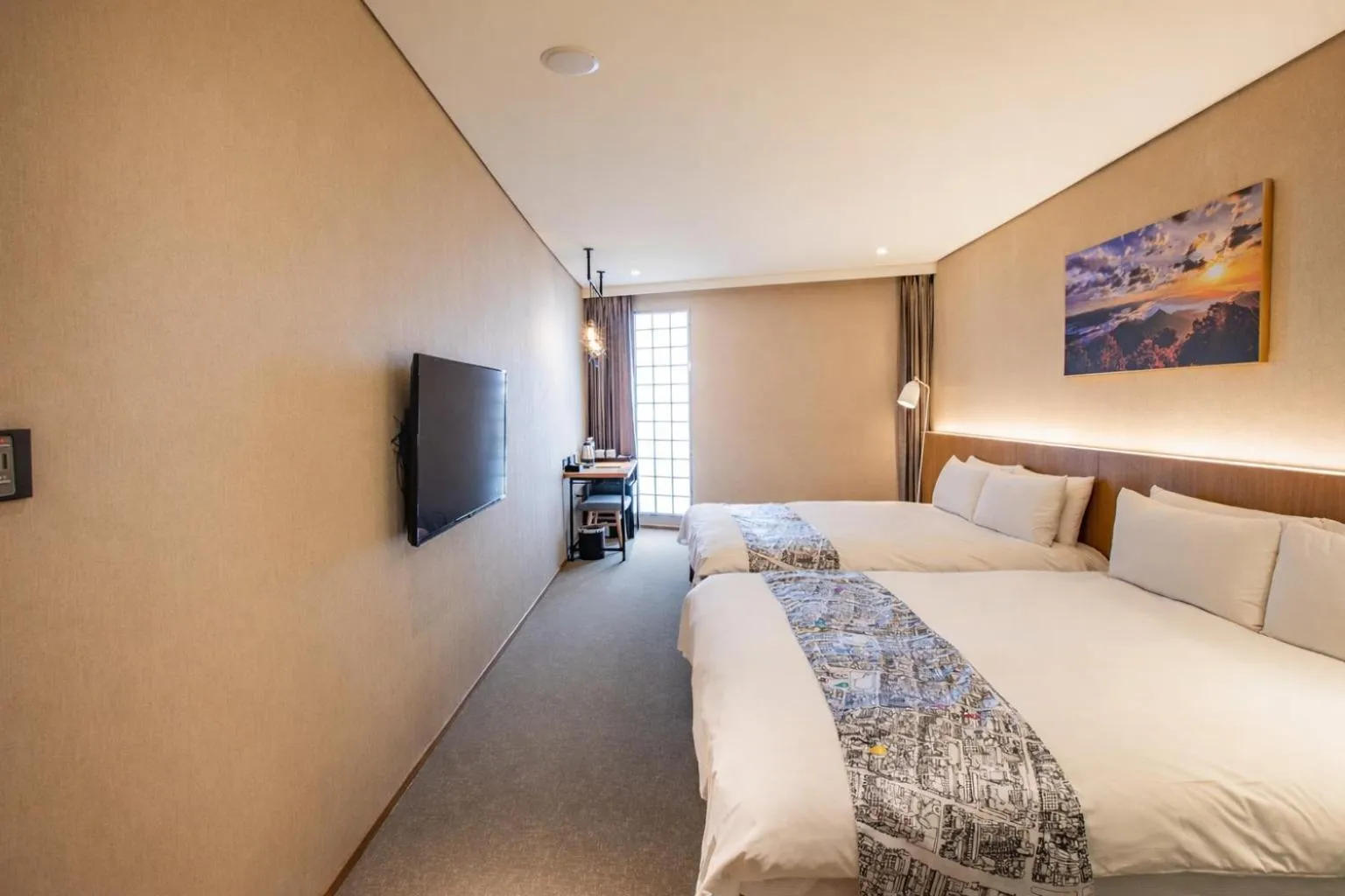 Photo of the whole room, Bed in Mega Hotel