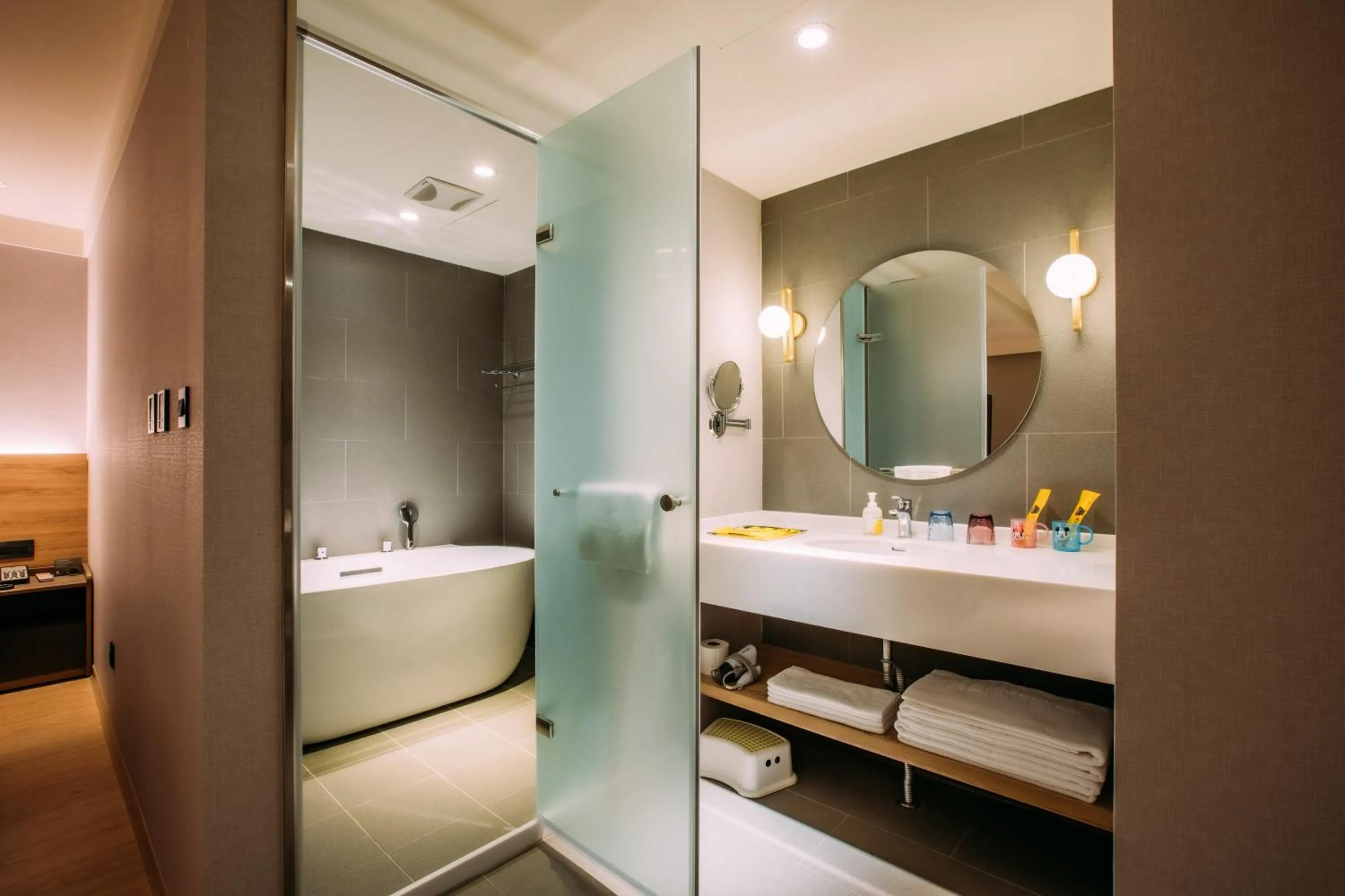 Bathroom in Mega Hotel