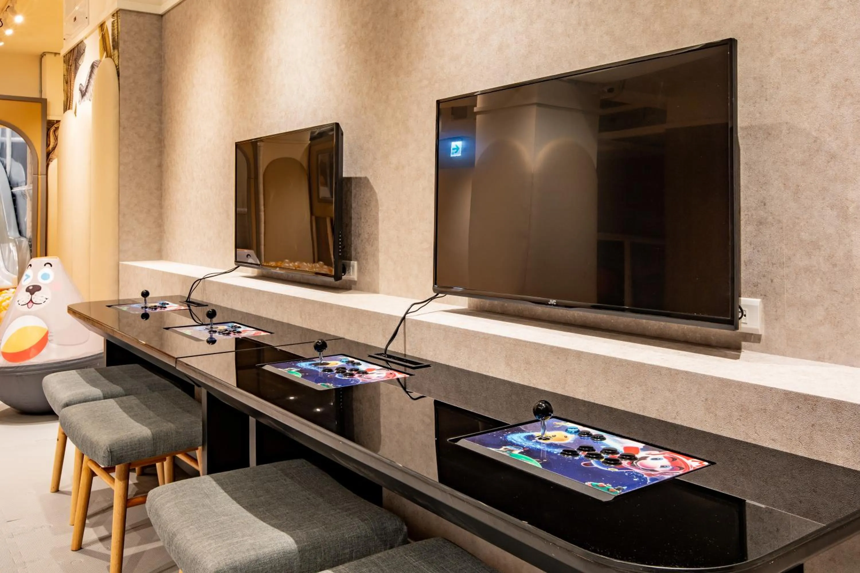 Children play ground in Mega Hotel