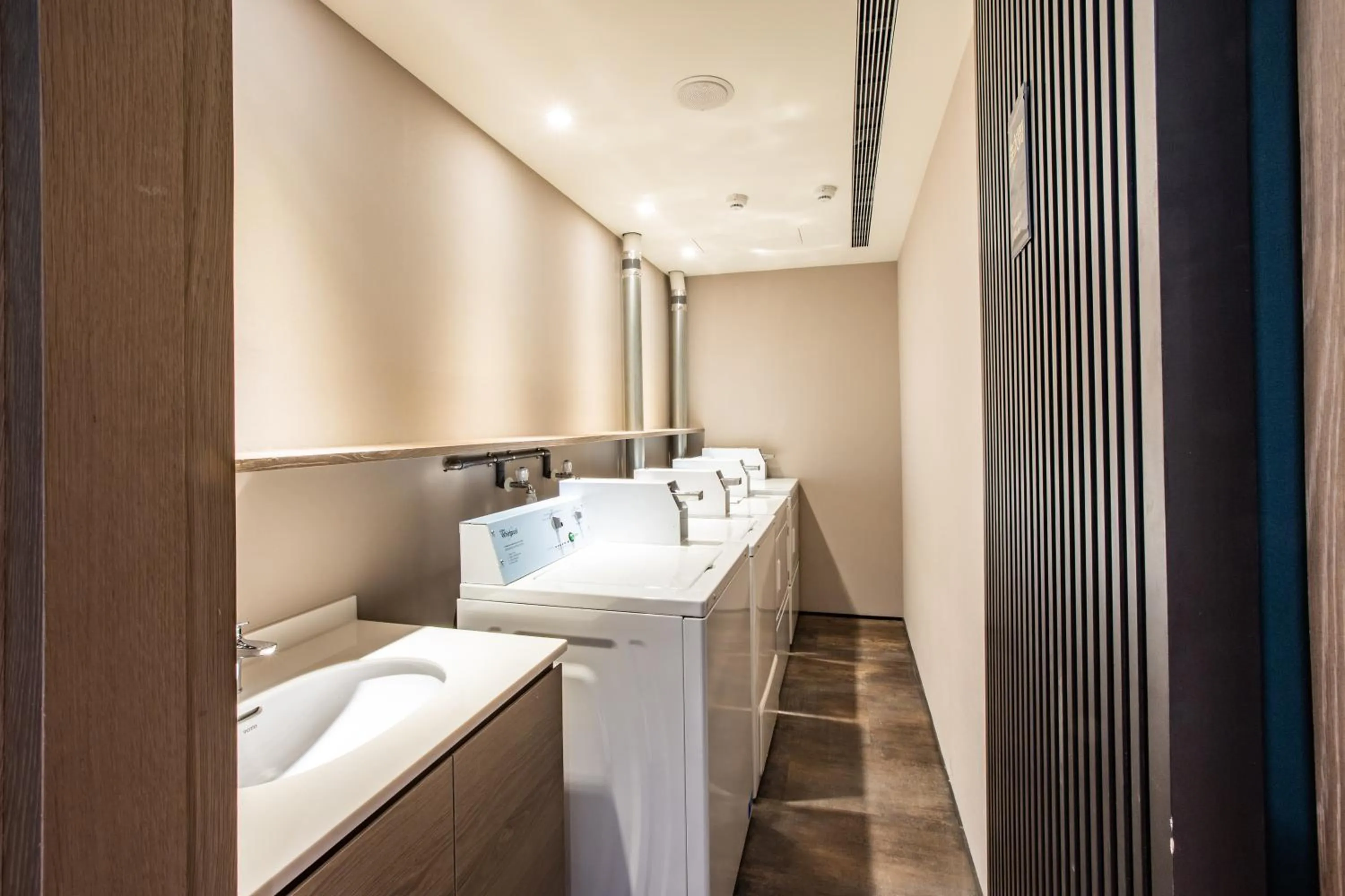 washing machine in Mega Hotel