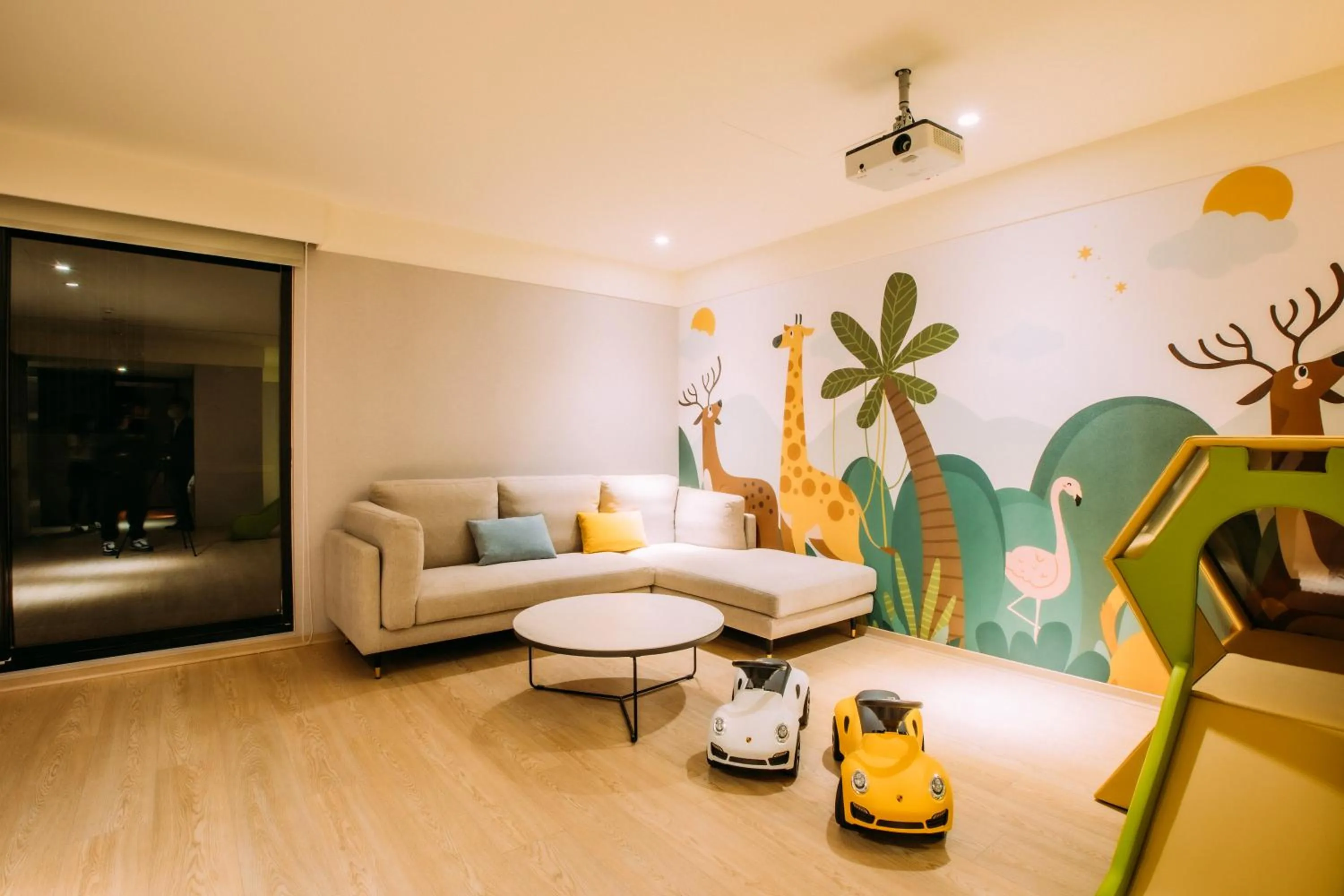 Living room in Mega Hotel