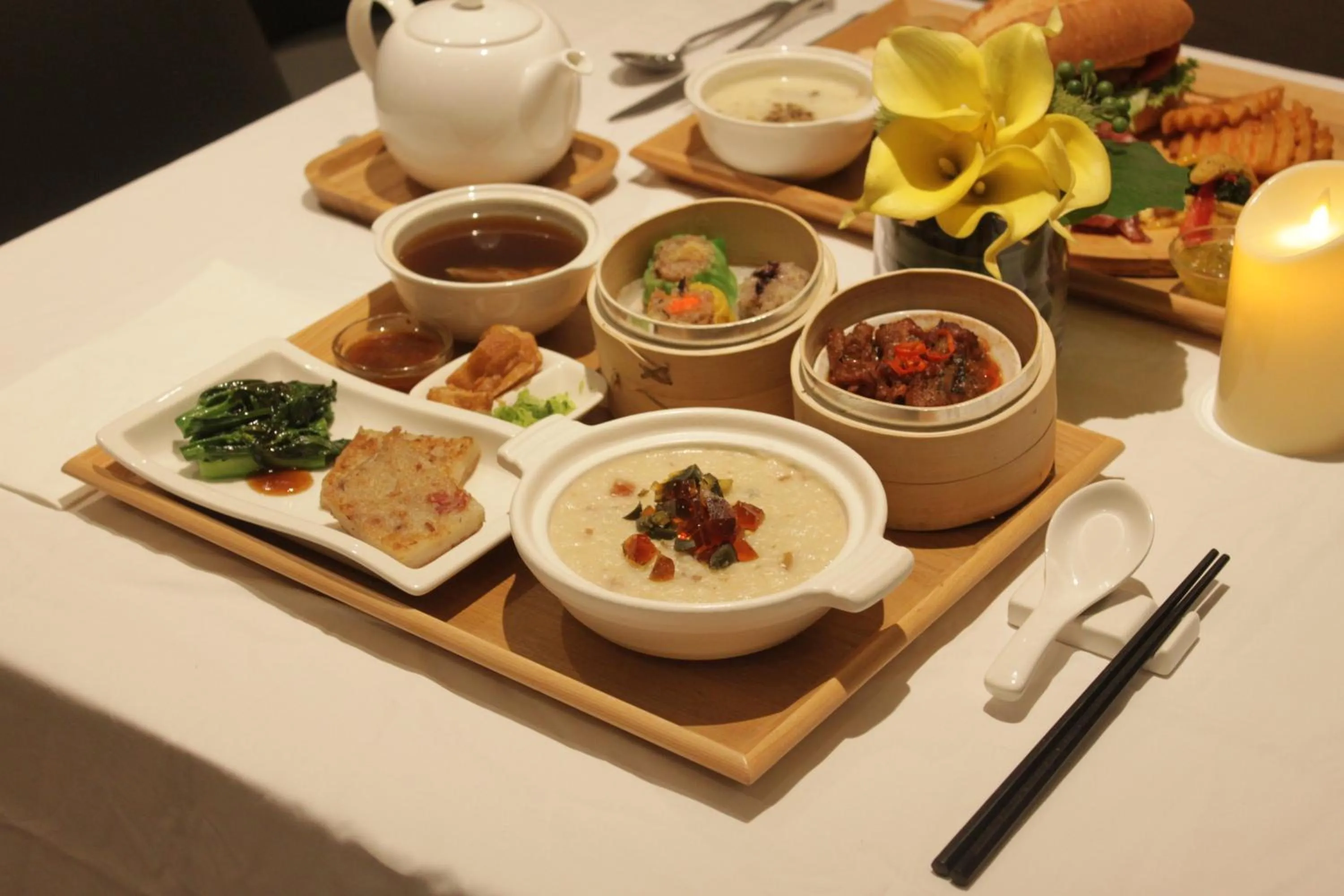 Breakfast in Mega Hotel