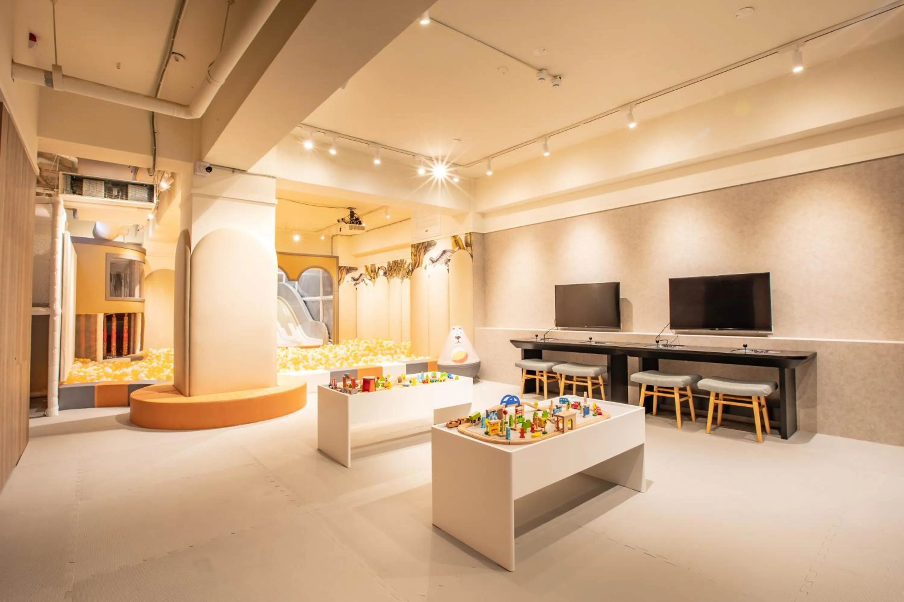 Children play ground in Mega Hotel